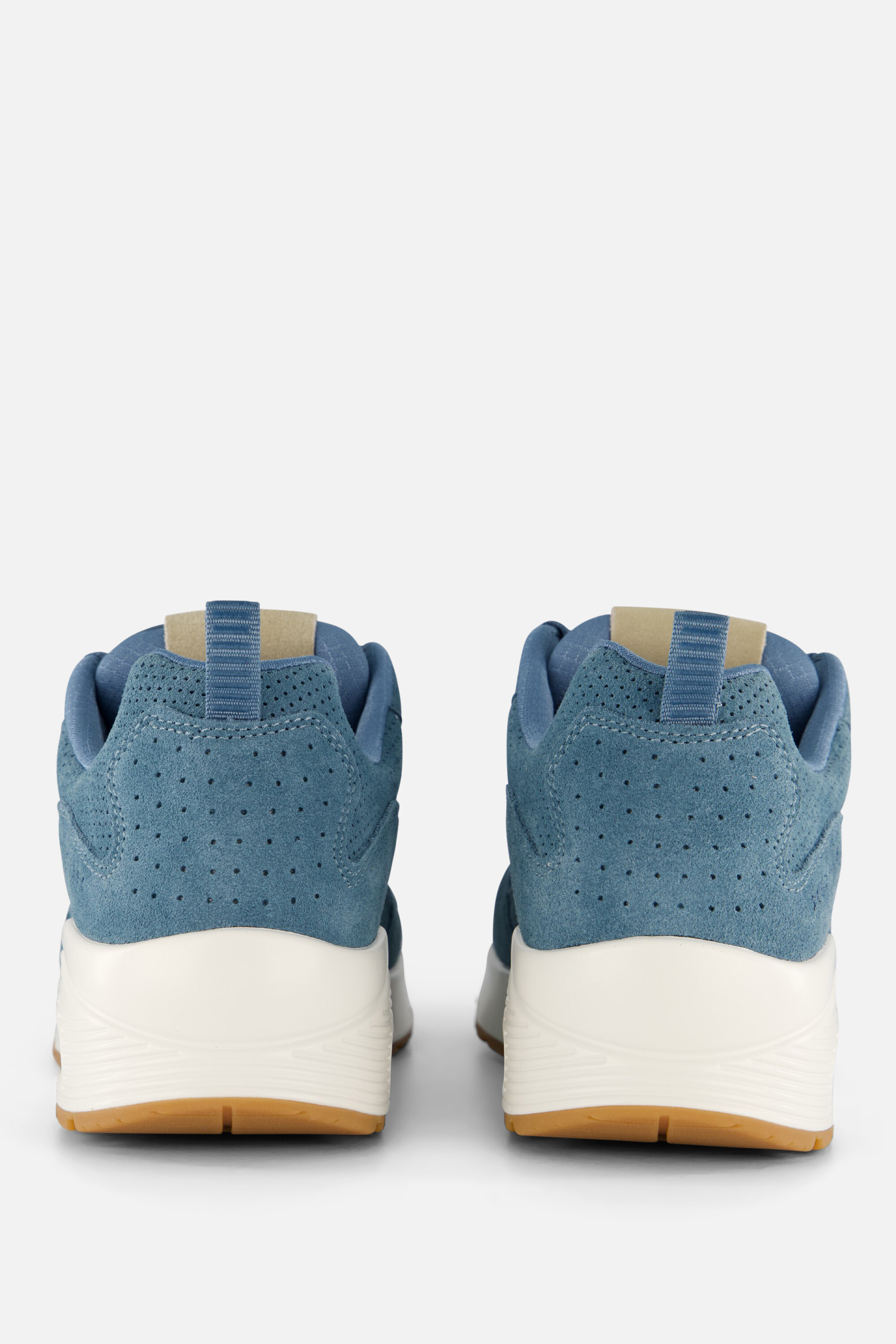 Skechers Uno Stand On Air sneakers blauw Suede afbeelding 2
