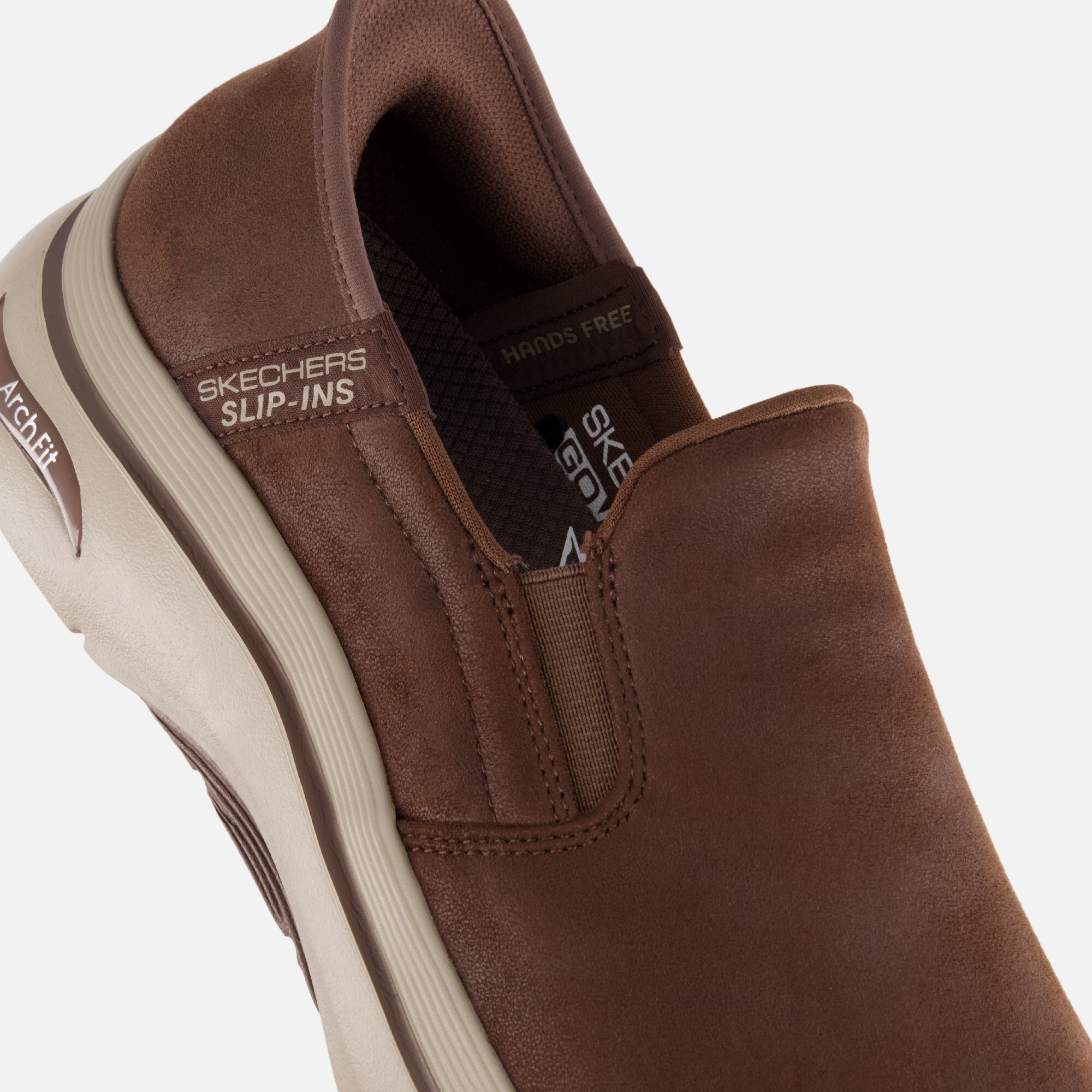 Skechers Go Walk Arch Fit 2.0 Instappers bruin afbeelding 4