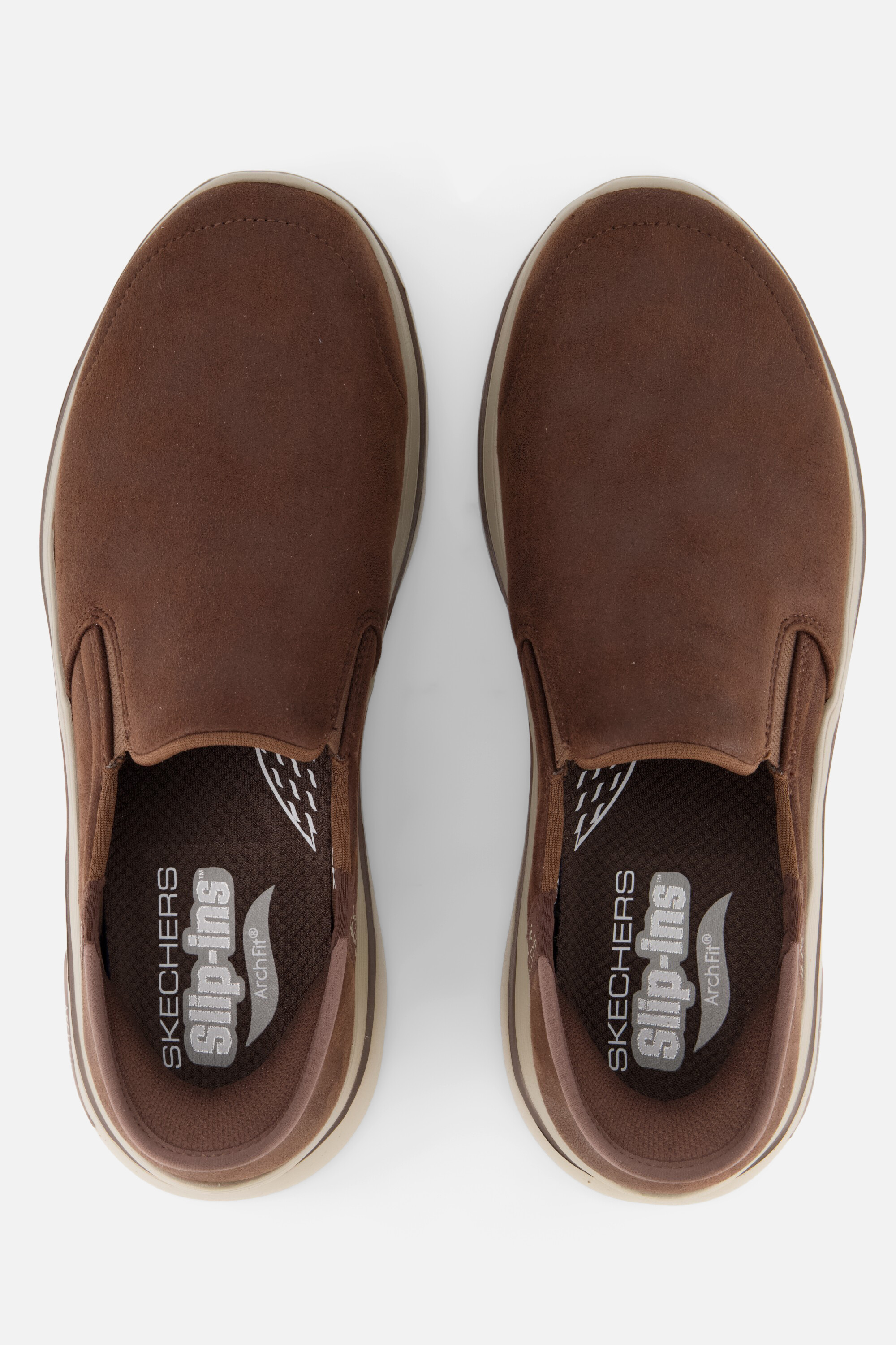 Skechers Go Walk Arch Fit 2.0 Instappers bruin afbeelding 2