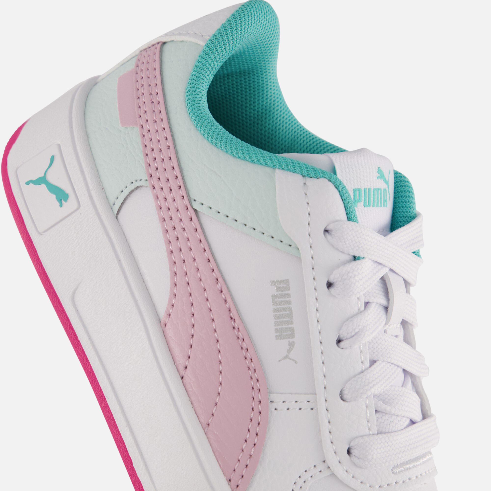 Puma Carina Street Sneakers wit Synthetisch afbeelding 4