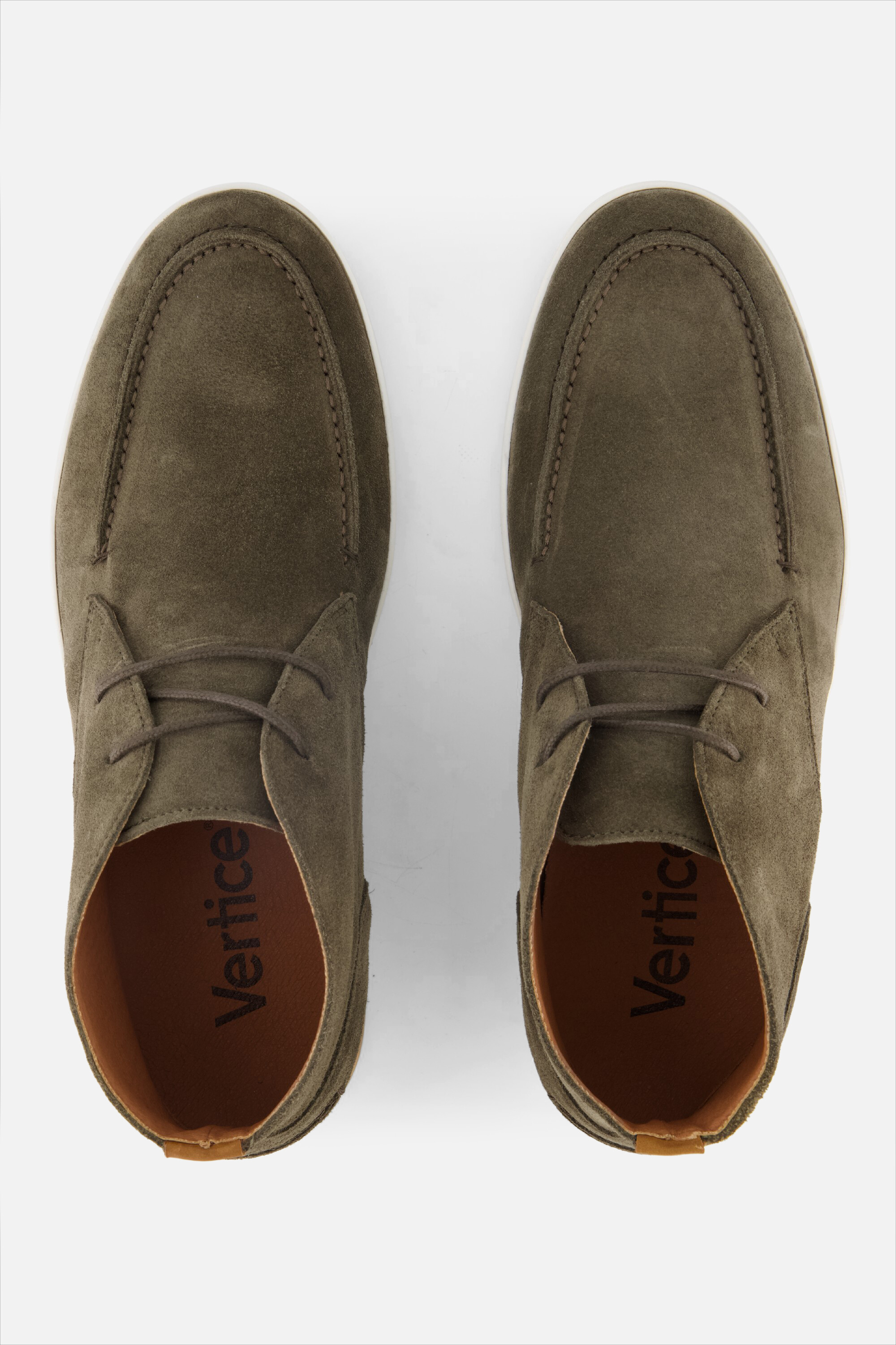 Vertice Veterschoenen groen Suede afbeelding 3