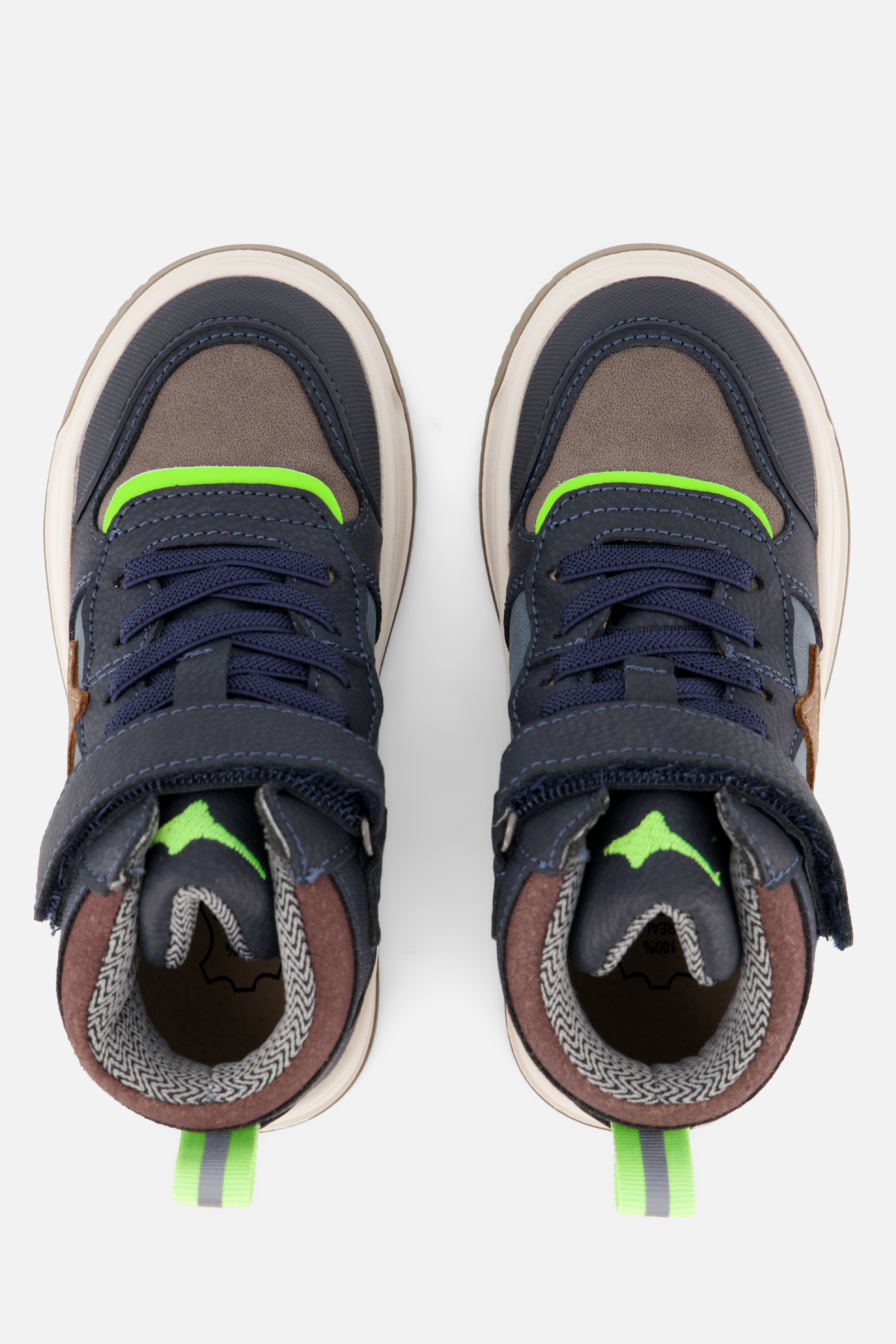 Shoesme New Outsole Sneakers blauw Leer afbeelding 2
