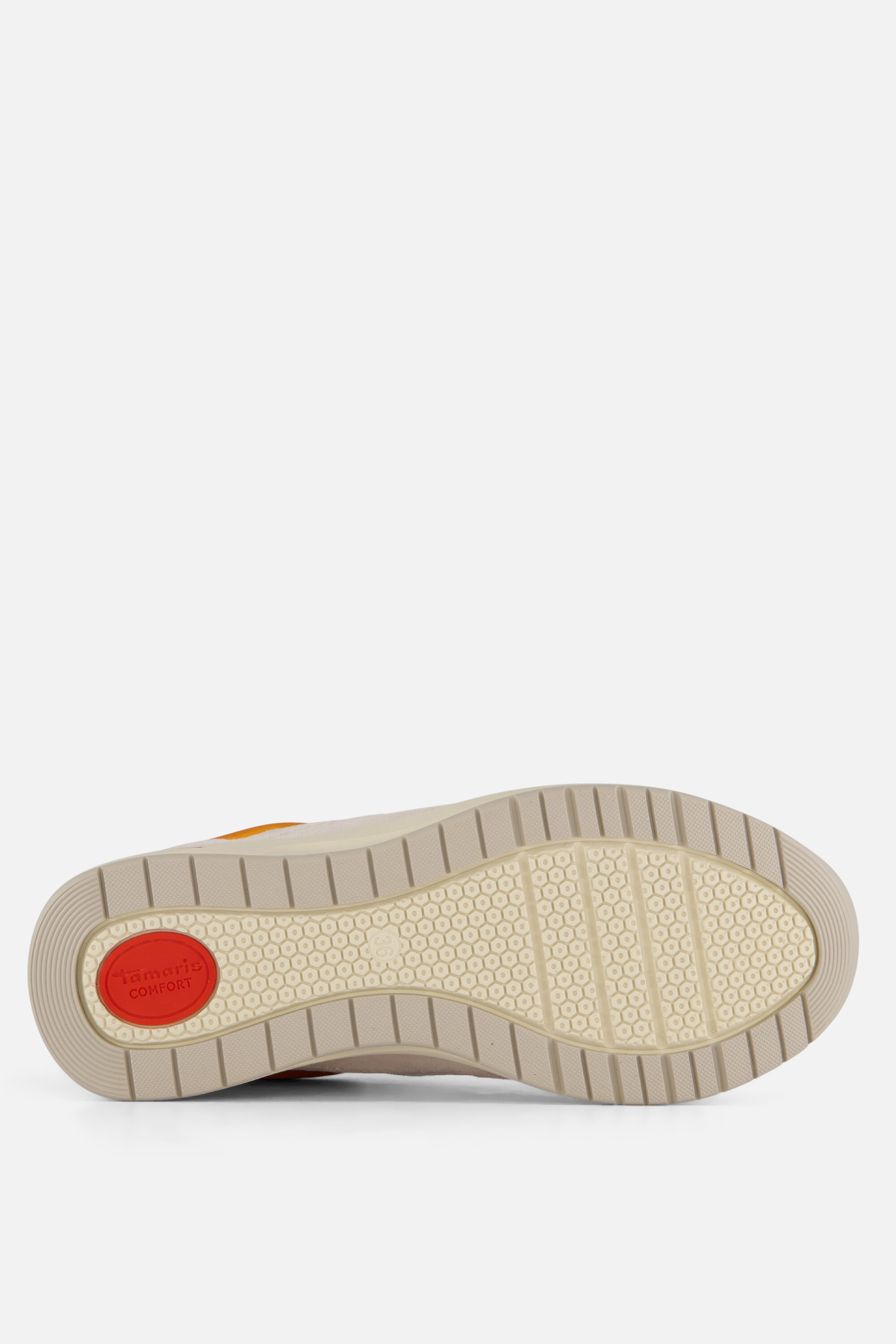 Tamaris Comfort Sneakers wit Leer afbeelding 3