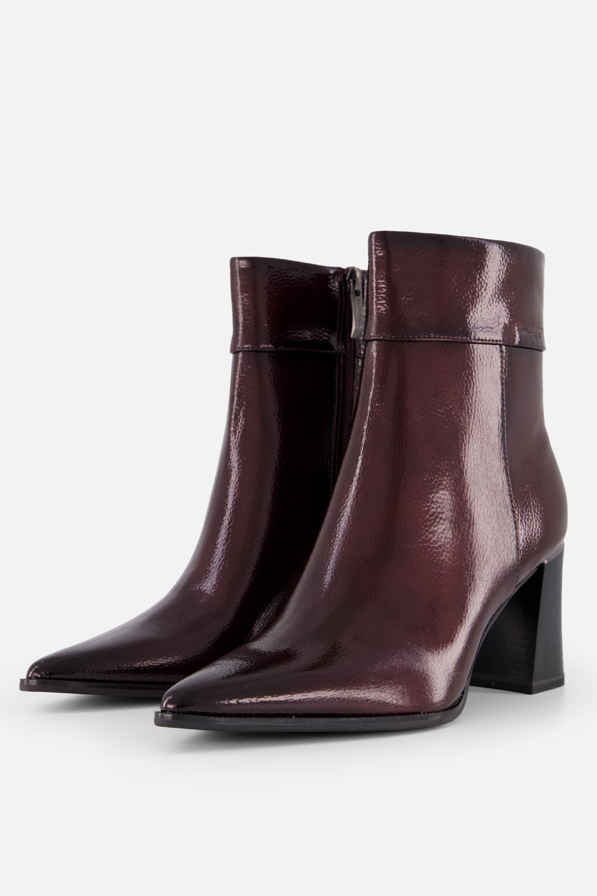 Tamaris Tamaris Enkellaarsjes Met Hak rood