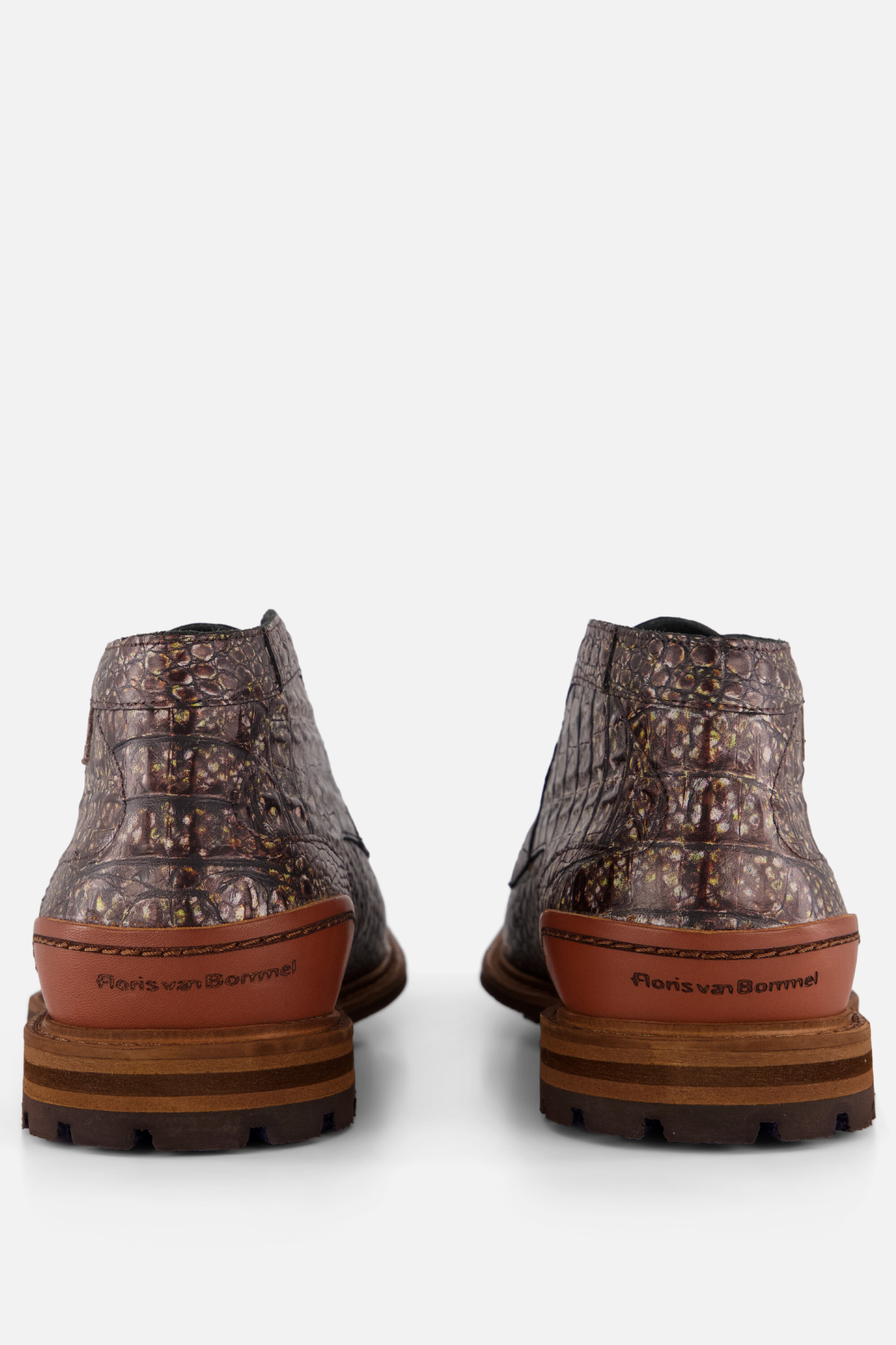 Floris van Bommel 34.01 Crepi Veterschoenen taupe afbeelding 2