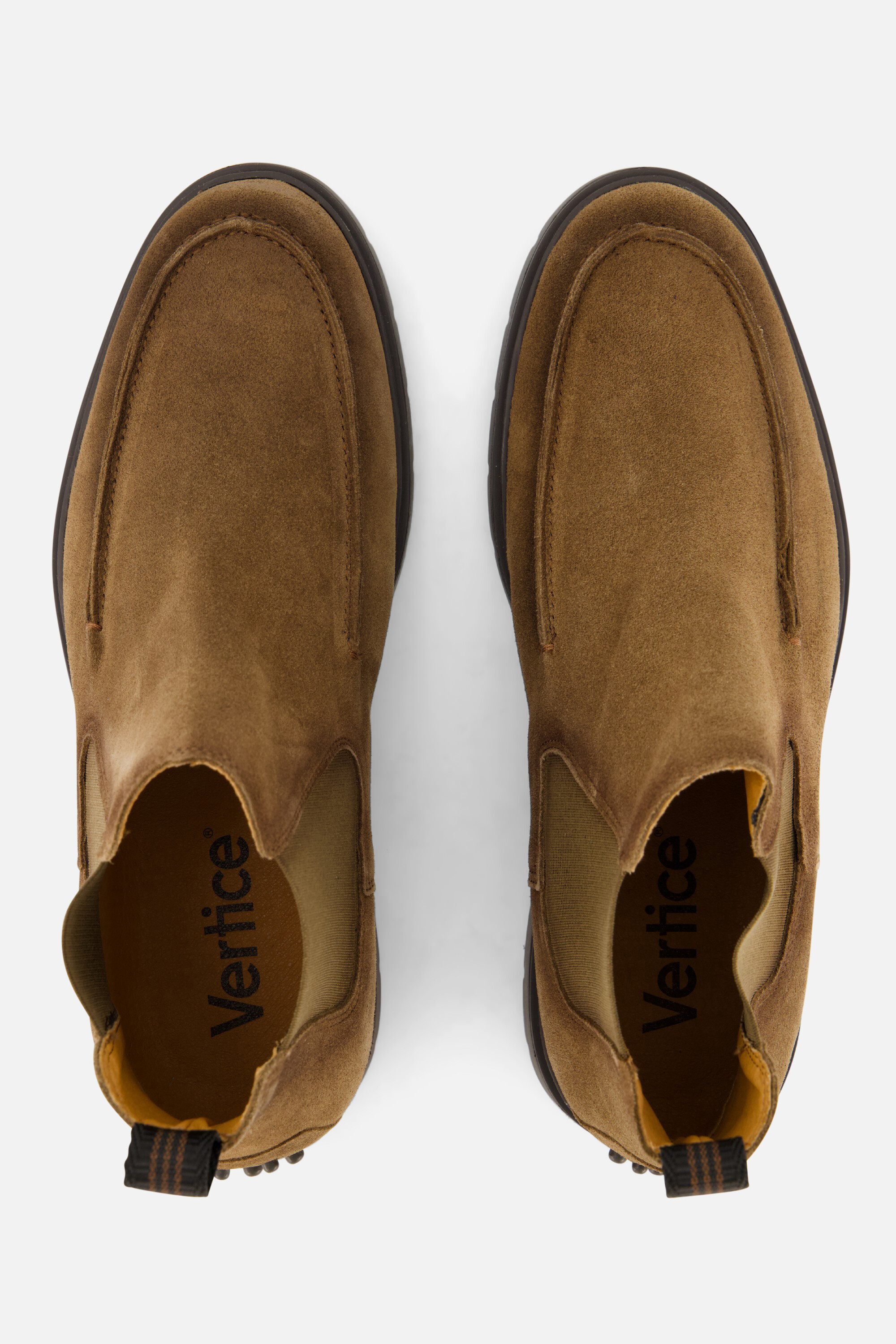 Vertice Chelsea boots bruin Suede afbeelding 3