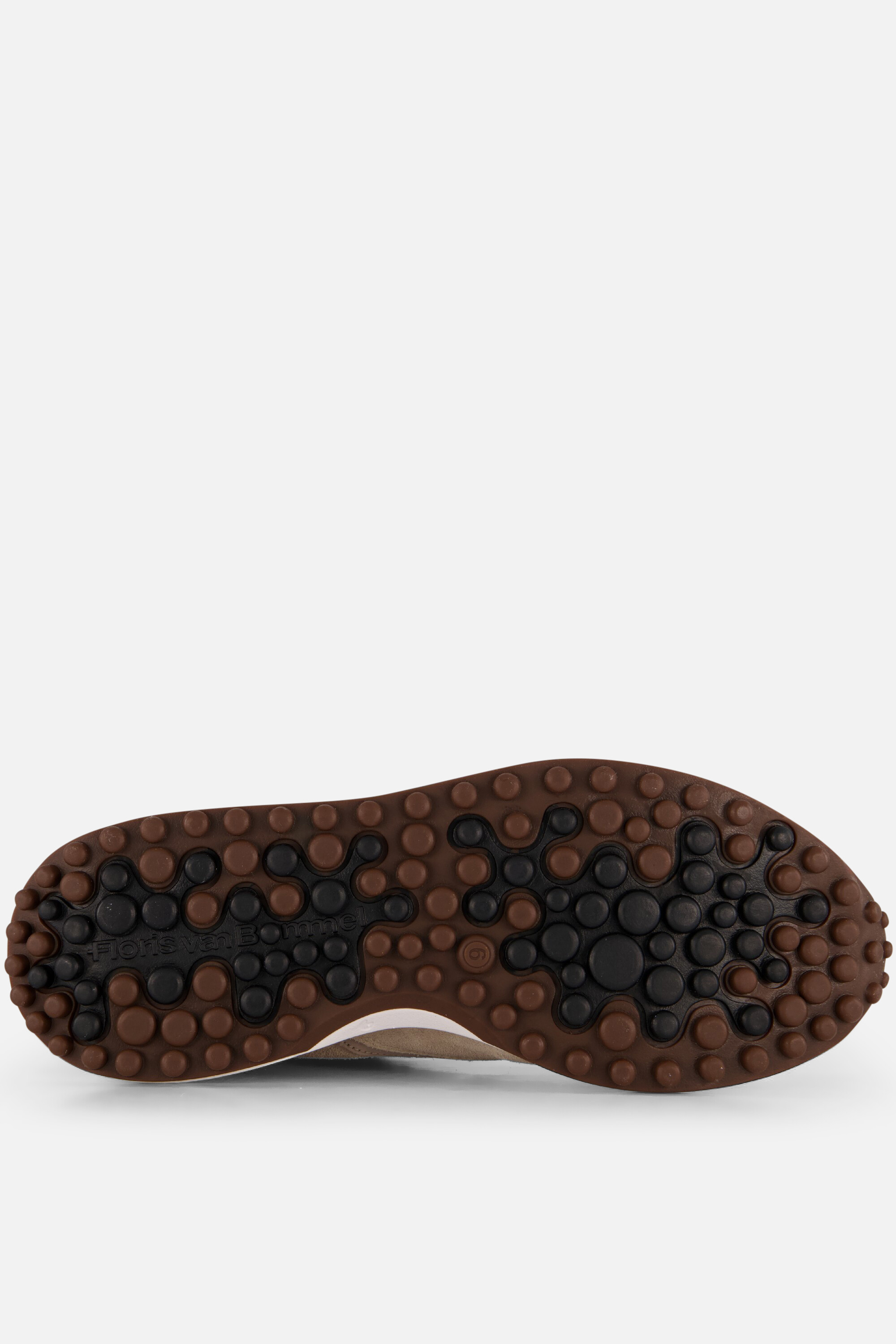 Floris van Bommel Noppi Sneakers bruin Leer afbeelding 3