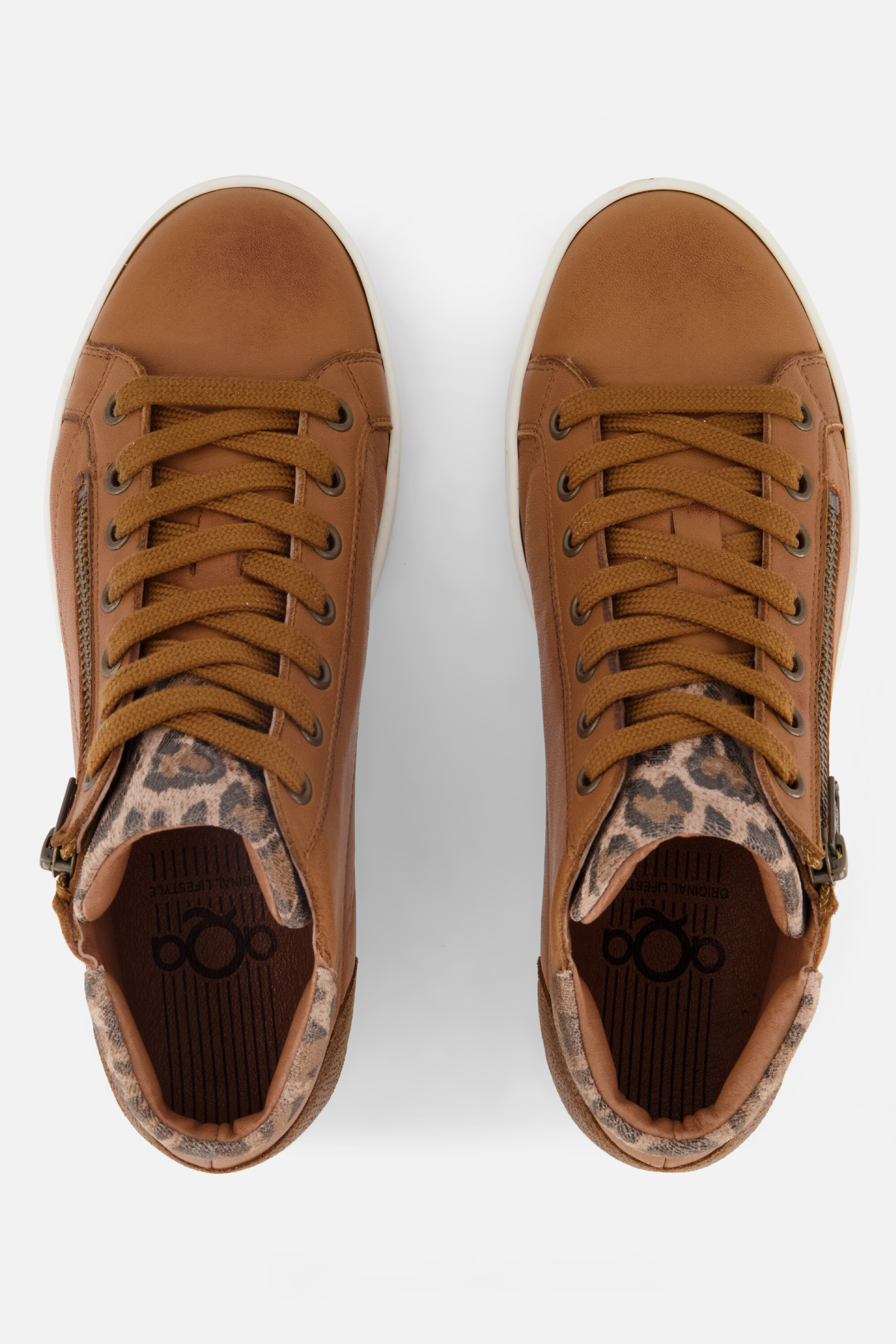 Aqa Veterboots cognac Leer afbeelding 2