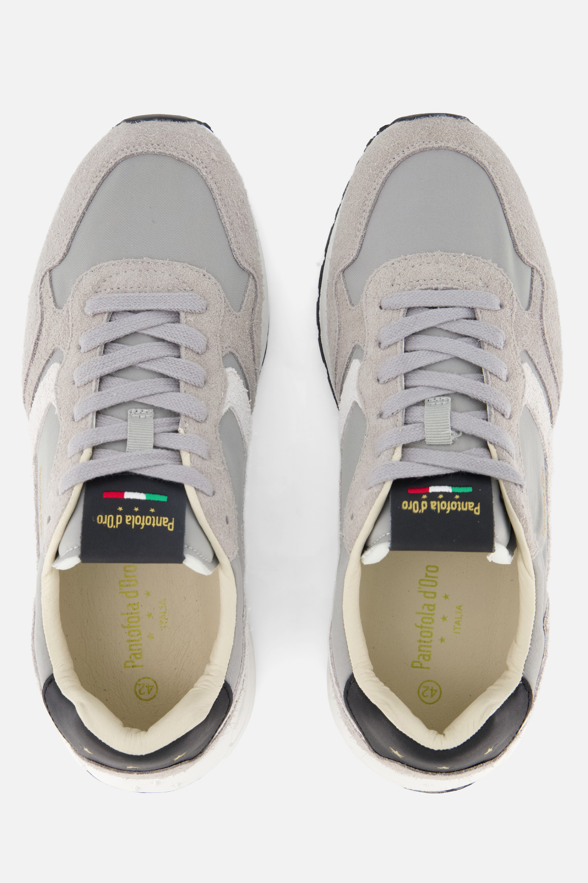 Pantofola d'Oro Camminare III Sneakers grijs Suede afbeelding 2