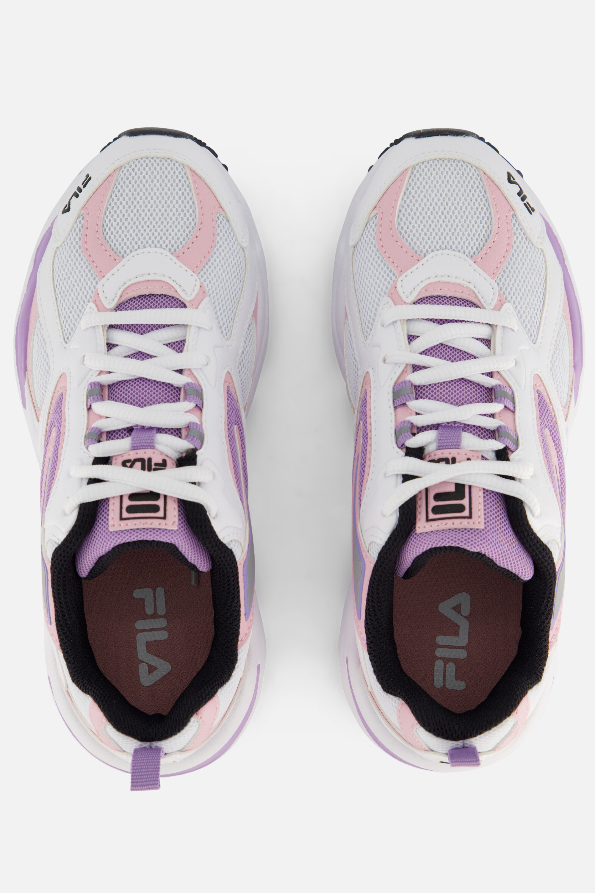 Fila Ray Tracer Sneakers wit Imitatieleer afbeelding 2