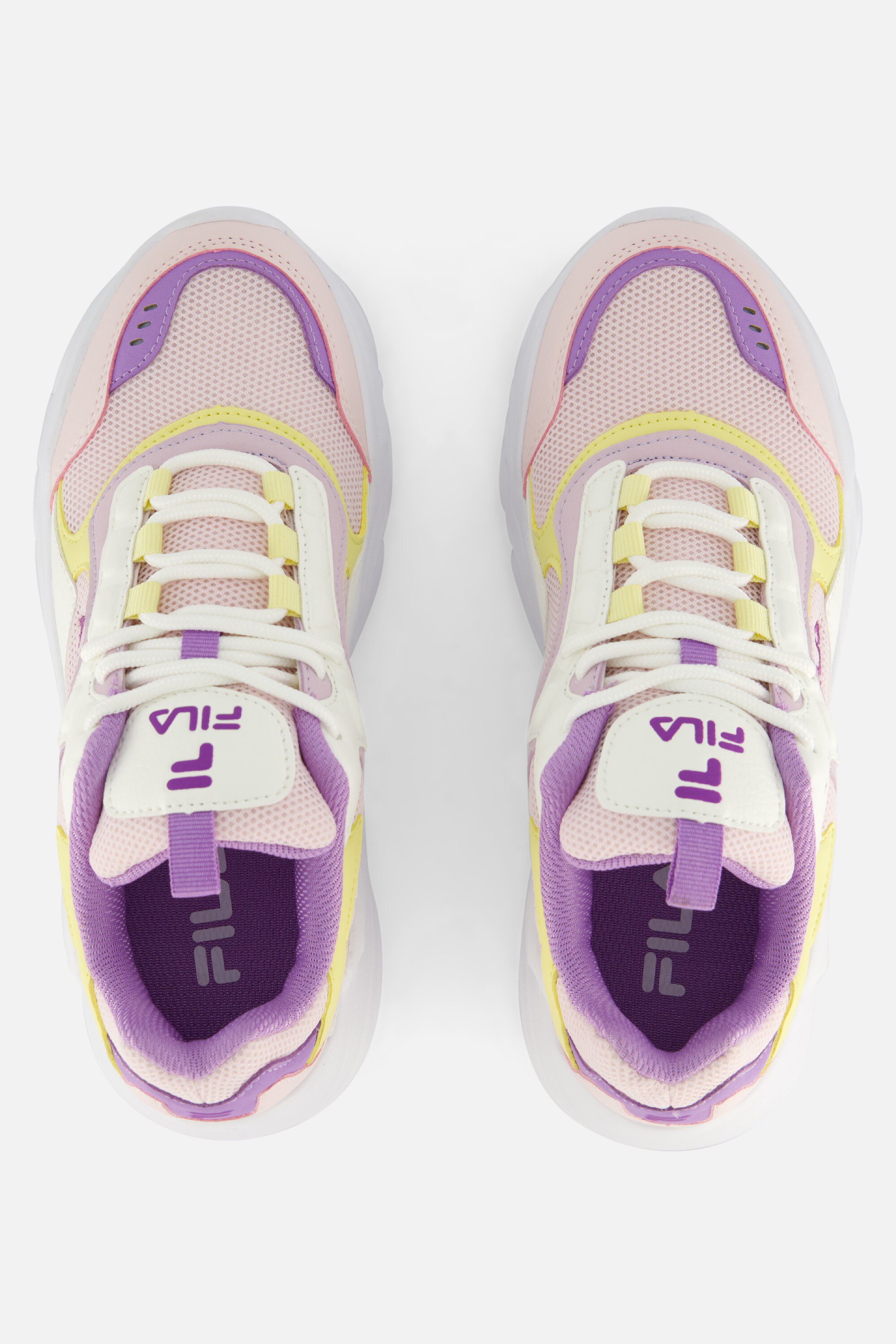 Fila Collene Sneakers wit Imitatieleer afbeelding 2