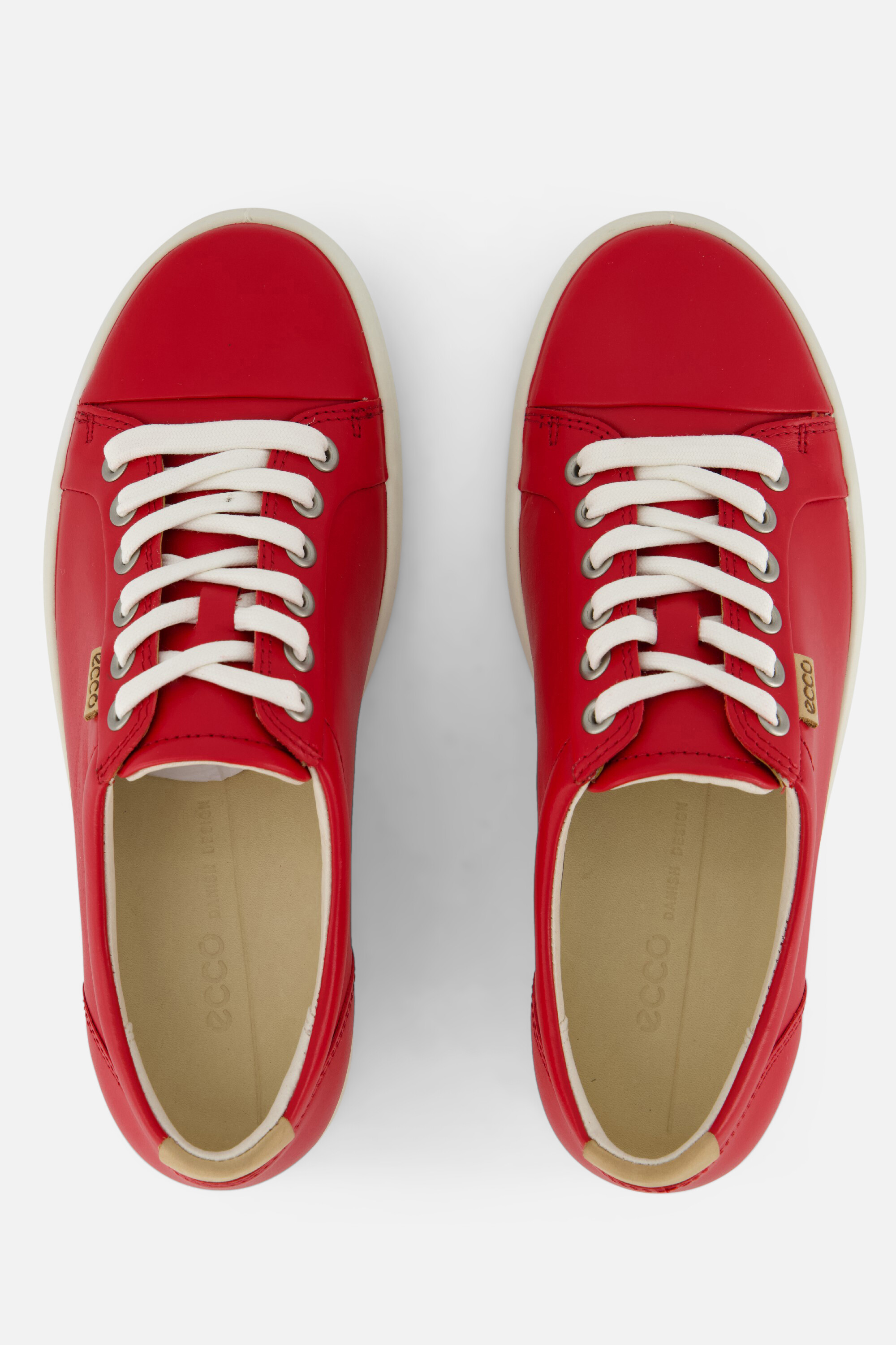 Ecco Soft 7 W Sneakers rood Leer afbeelding 2