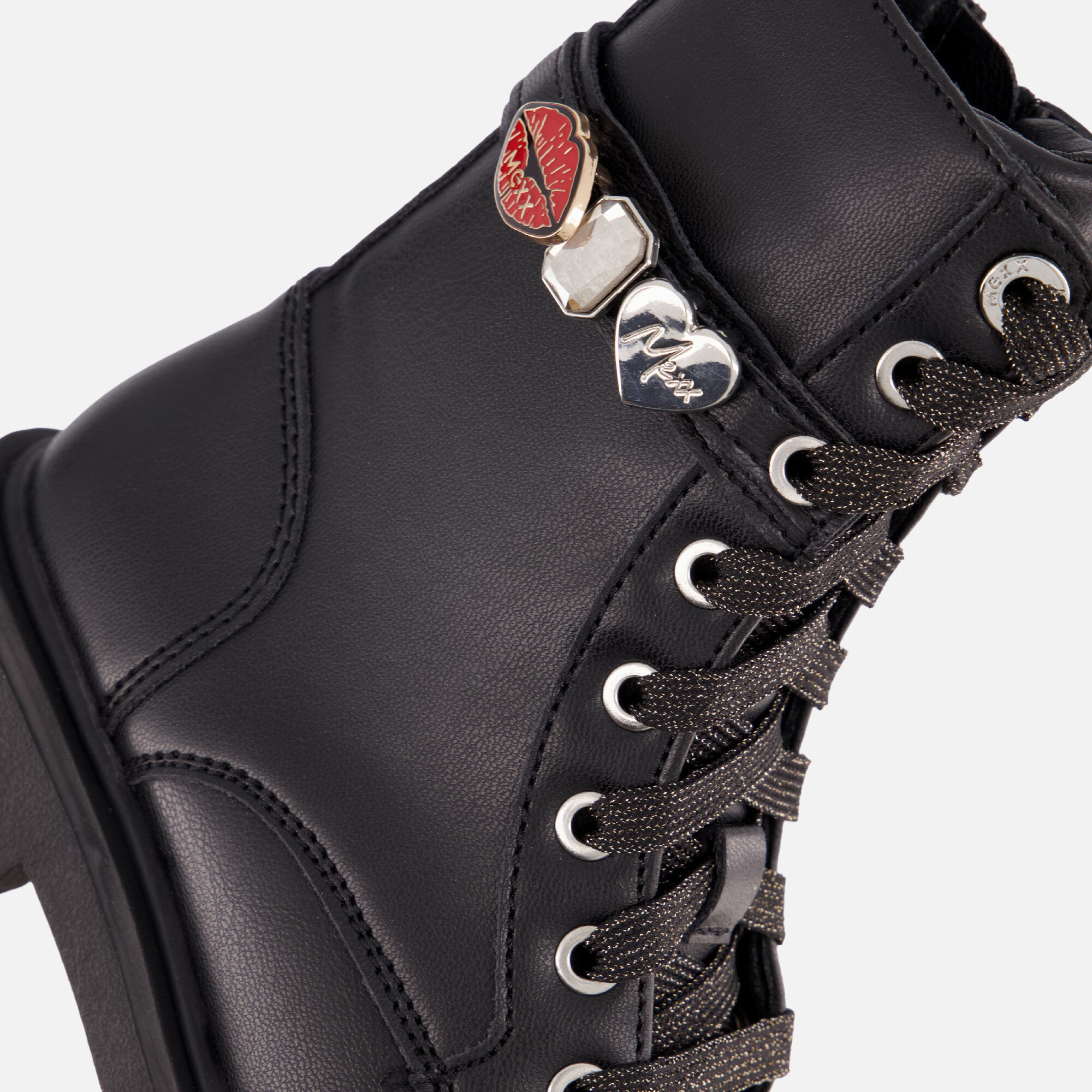 Mexx Star Veterboots zwart Synthetisch afbeelding 4