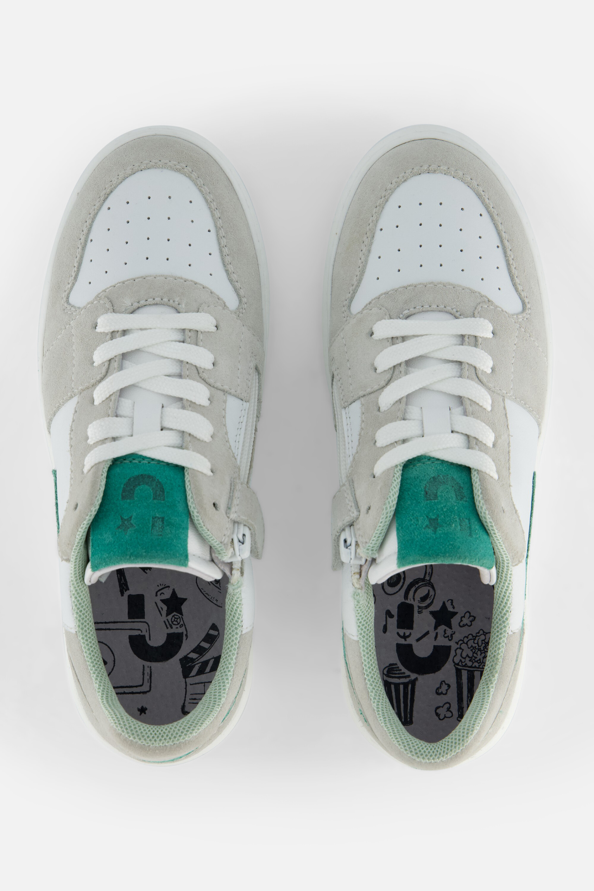 Muyters Sneakers wit Leer afbeelding 2
