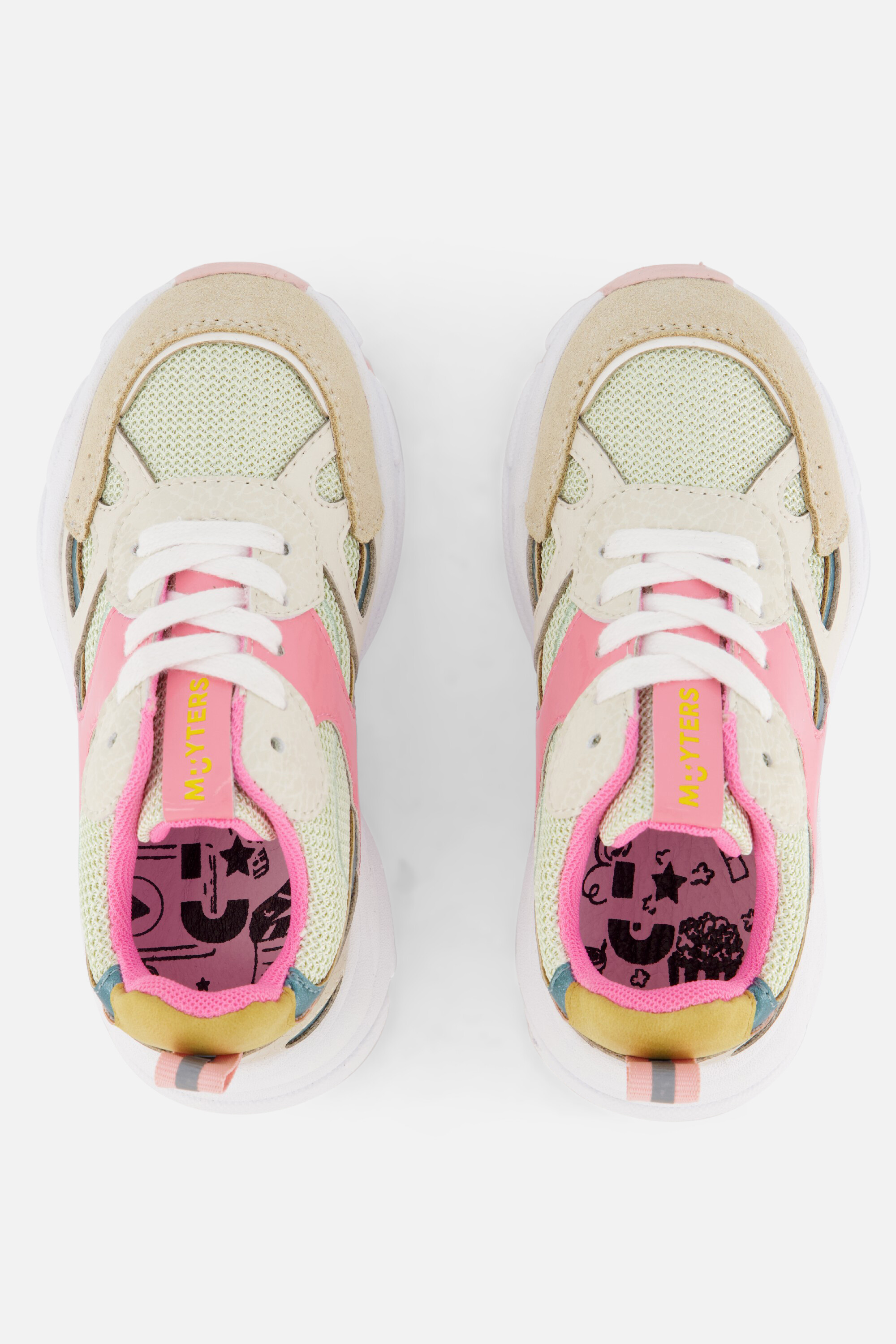 Muyters Sneakers roze Synthetisch afbeelding 3