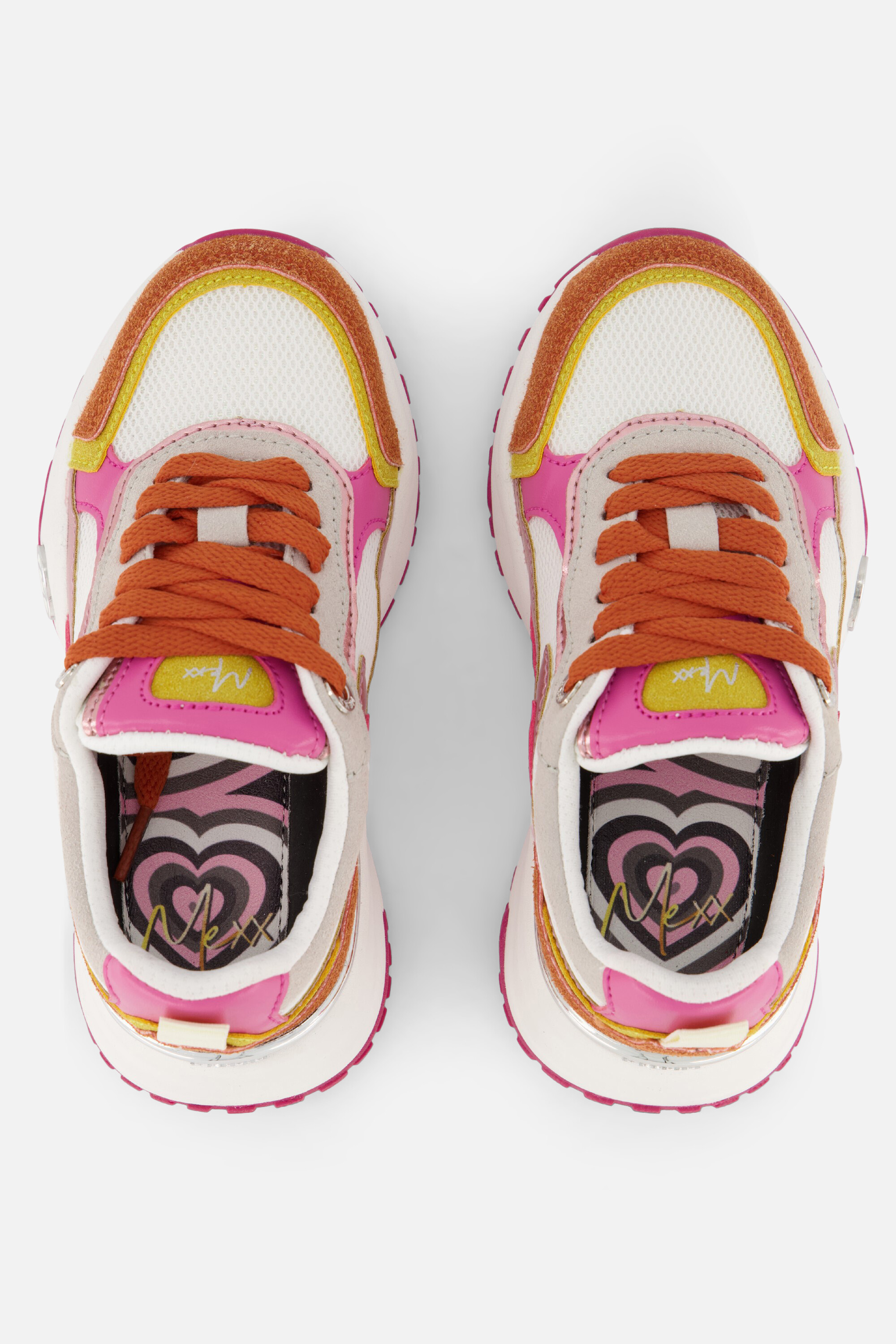Mexx Palma Pam Sneakers oranje Leer afbeelding 2