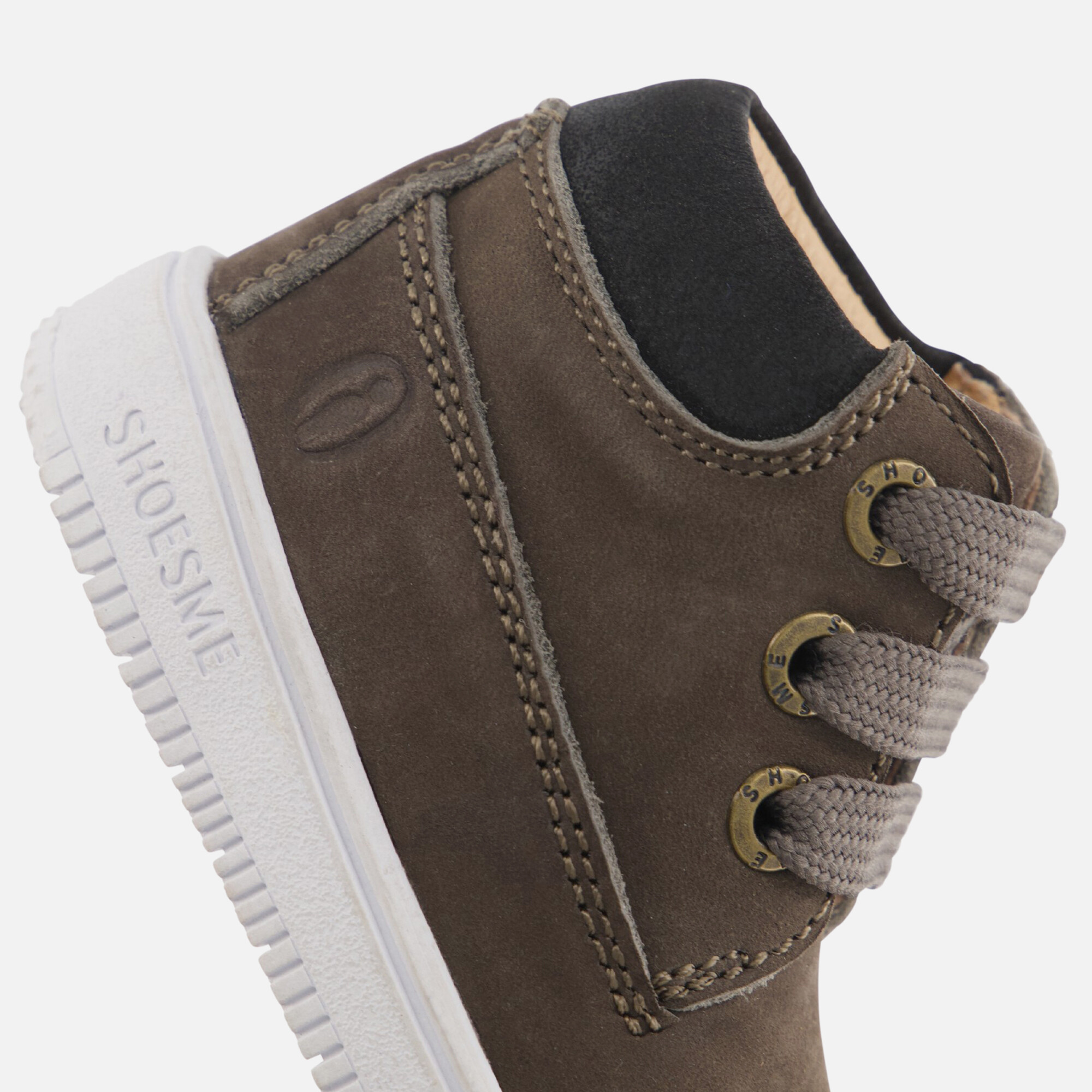 Shoesme Babyschoenen grijs Leer afbeelding 4