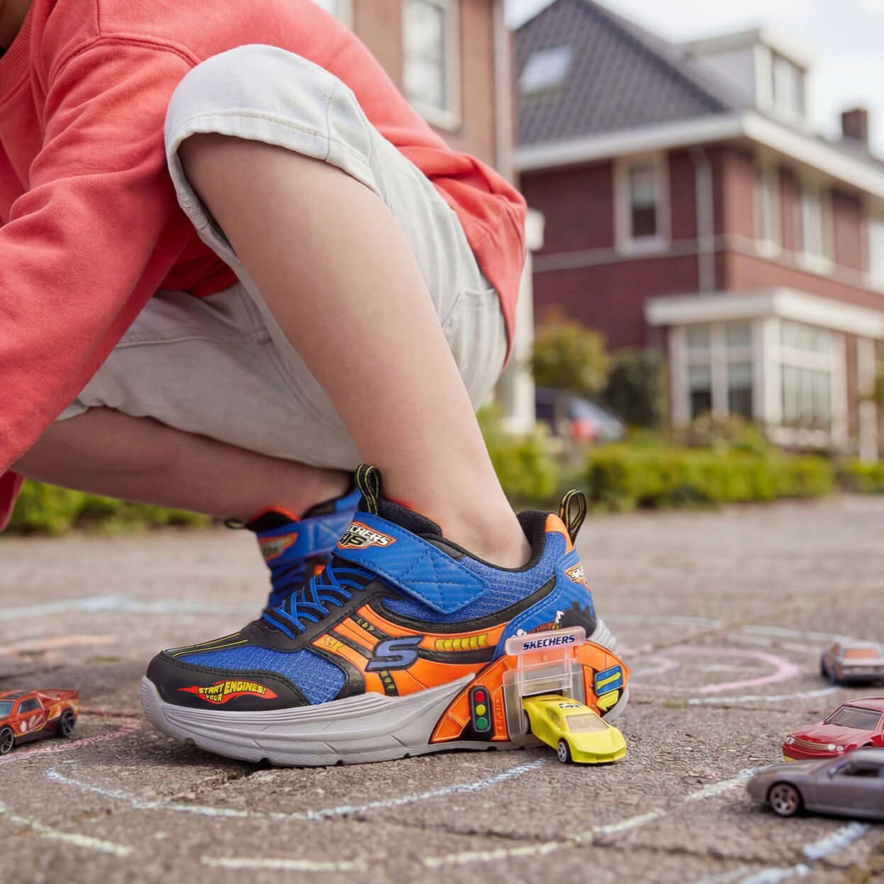 Skechers Skechers Garage Two Toy Cars Sneakers blauw