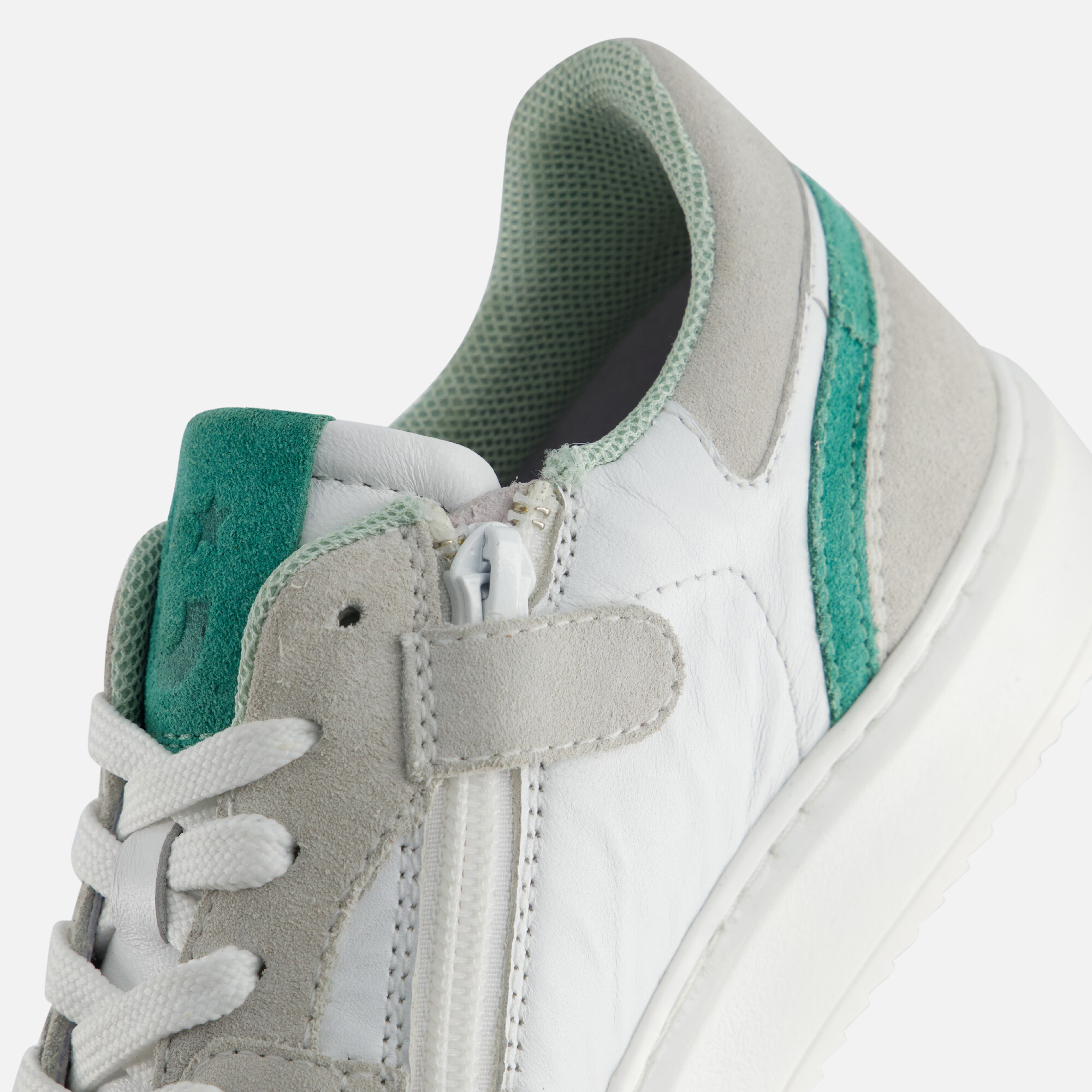 Muyters Sneakers wit Leer afbeelding 4