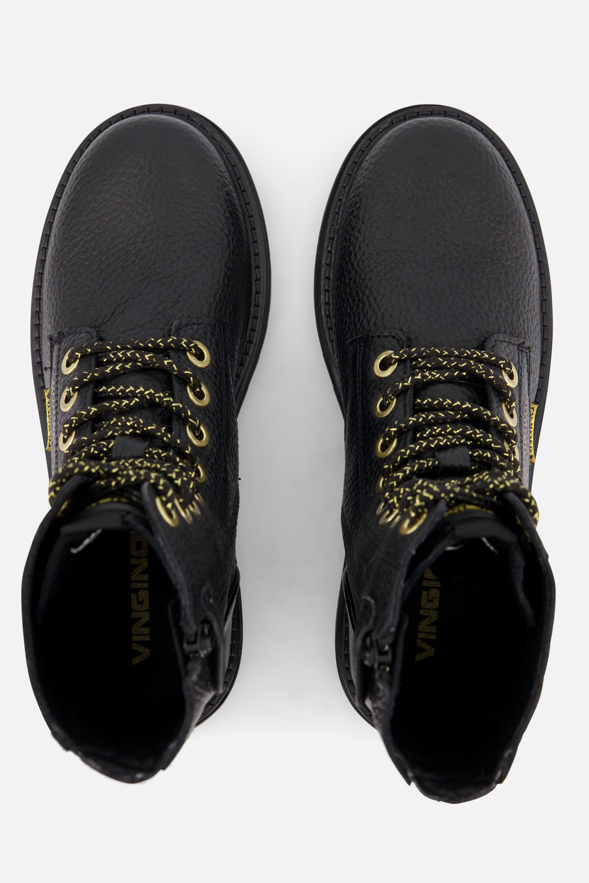 Vingino Shirley Biker boots zwart Leer afbeelding 2