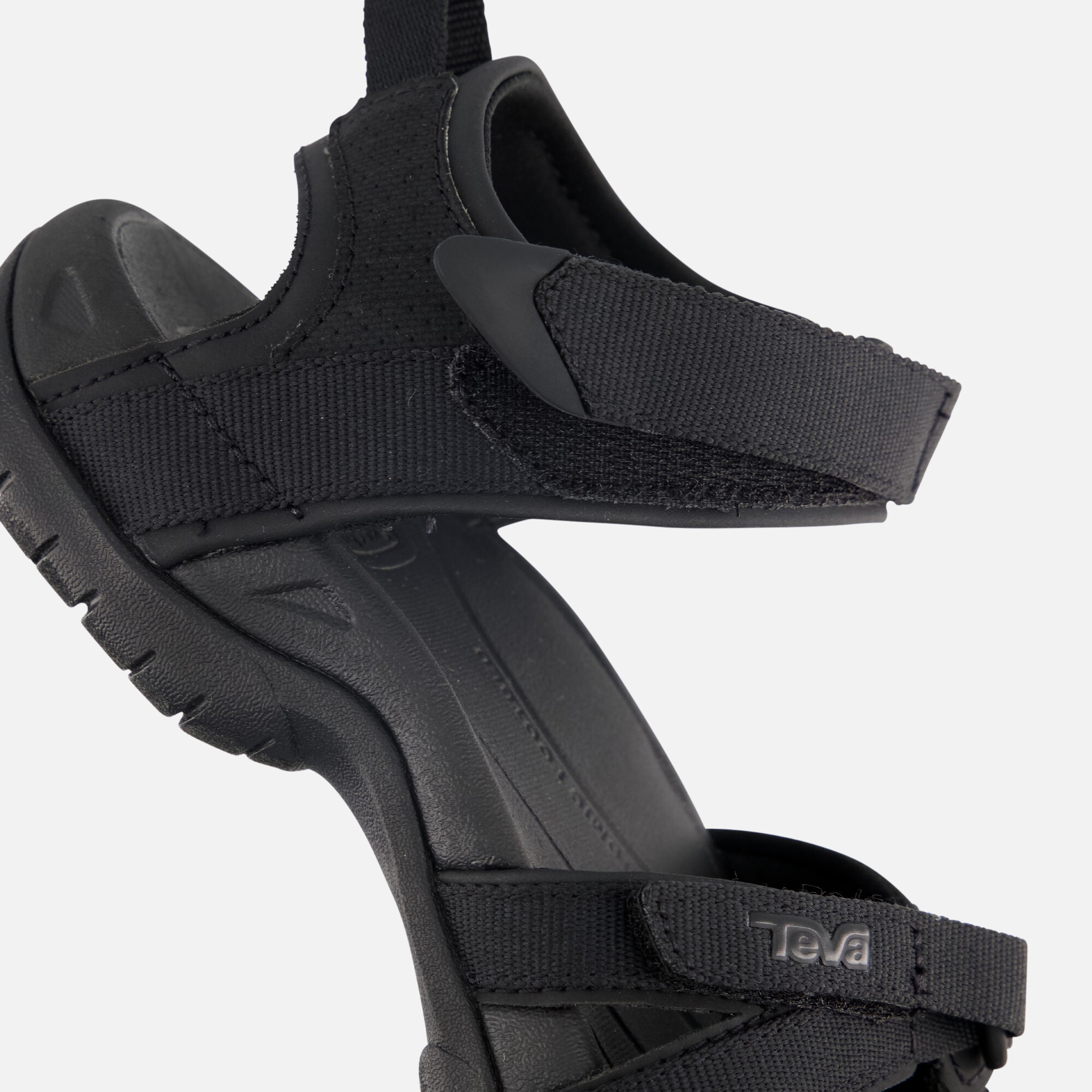 Teva Tirra Sandalen zwart Textiel afbeelding 3