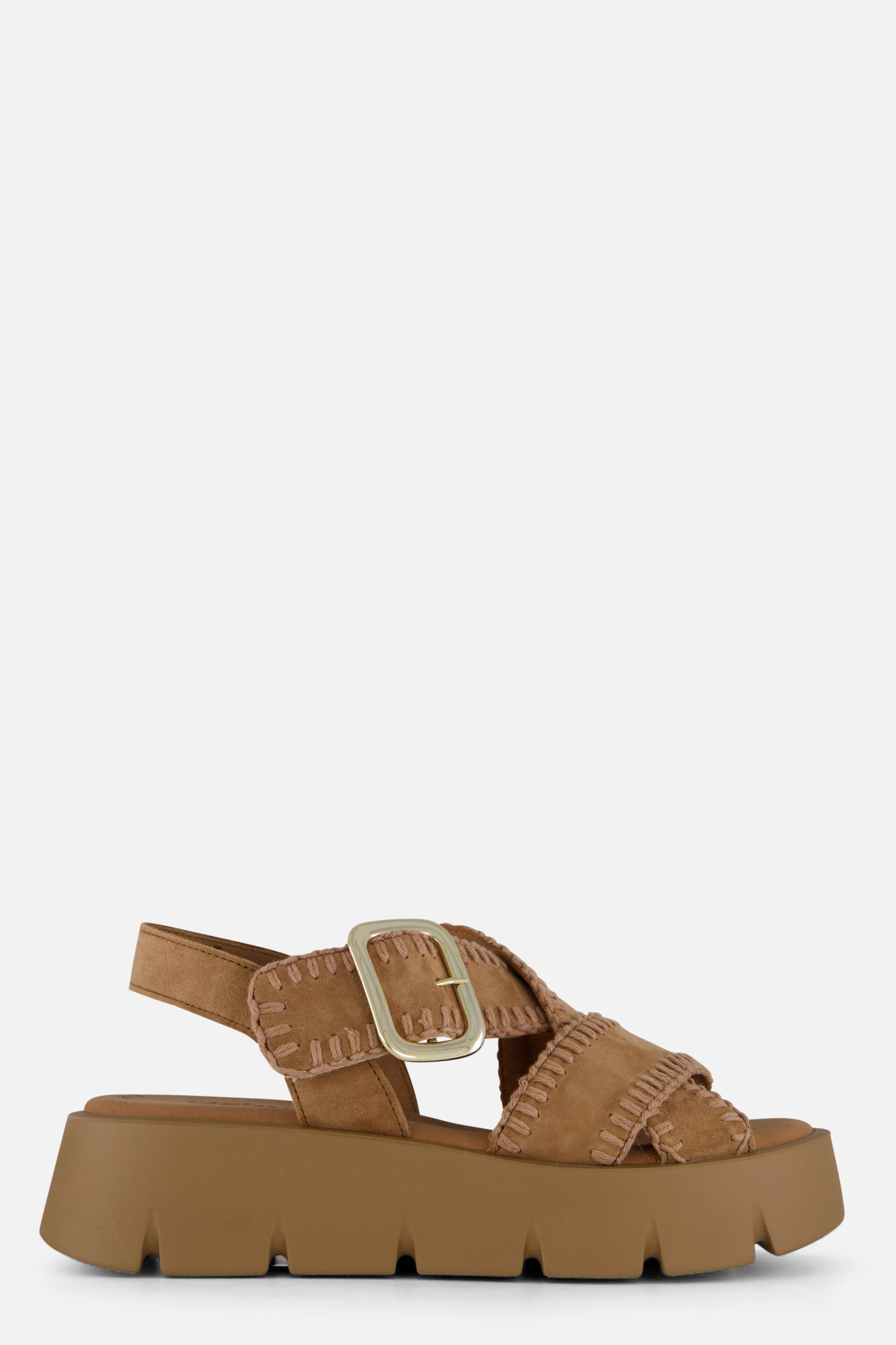 Gabor Sandalen cognac Leer afbeelding 4