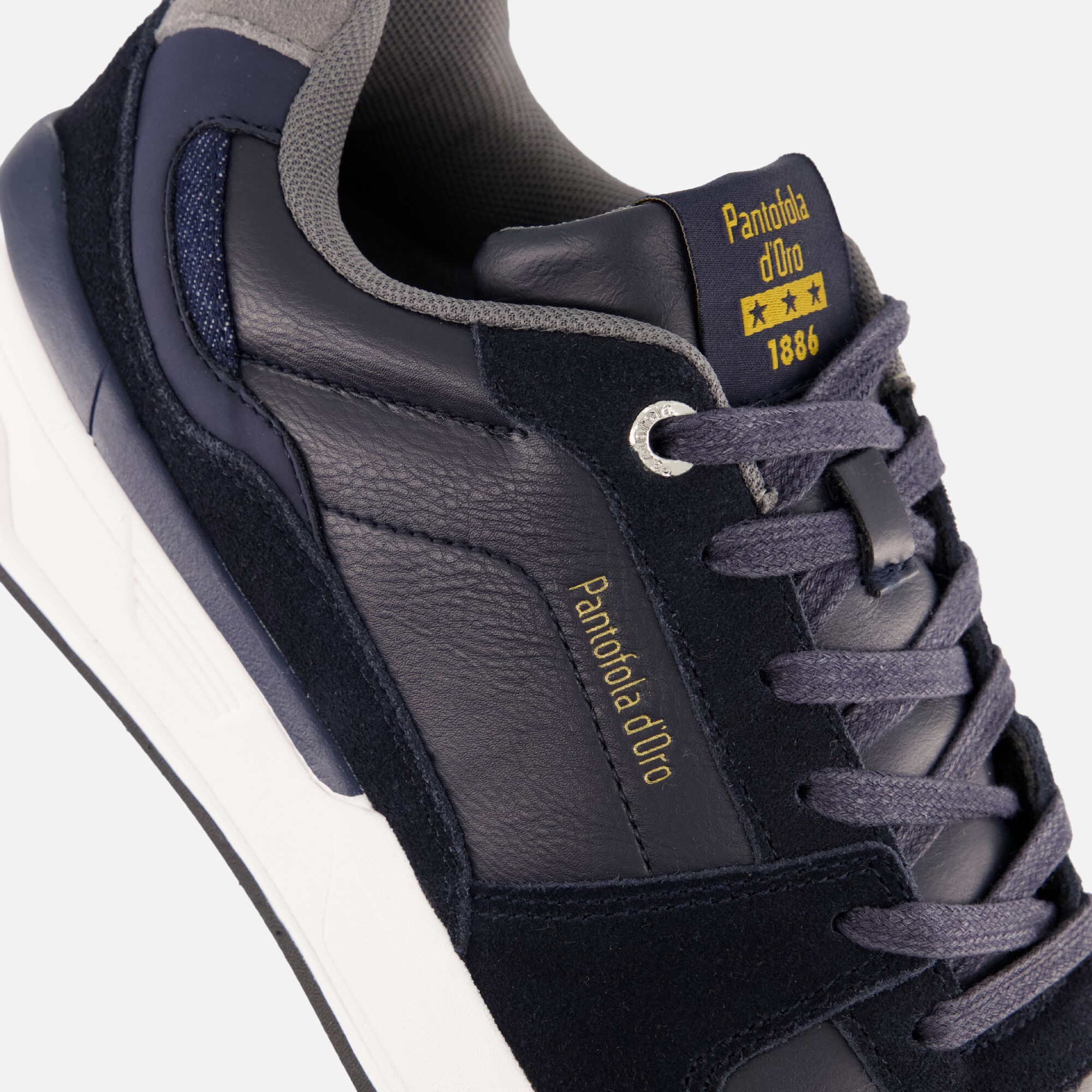 Pantofola d'Oro Vulcano Sneakers blauw Synthetisch afbeelding 4