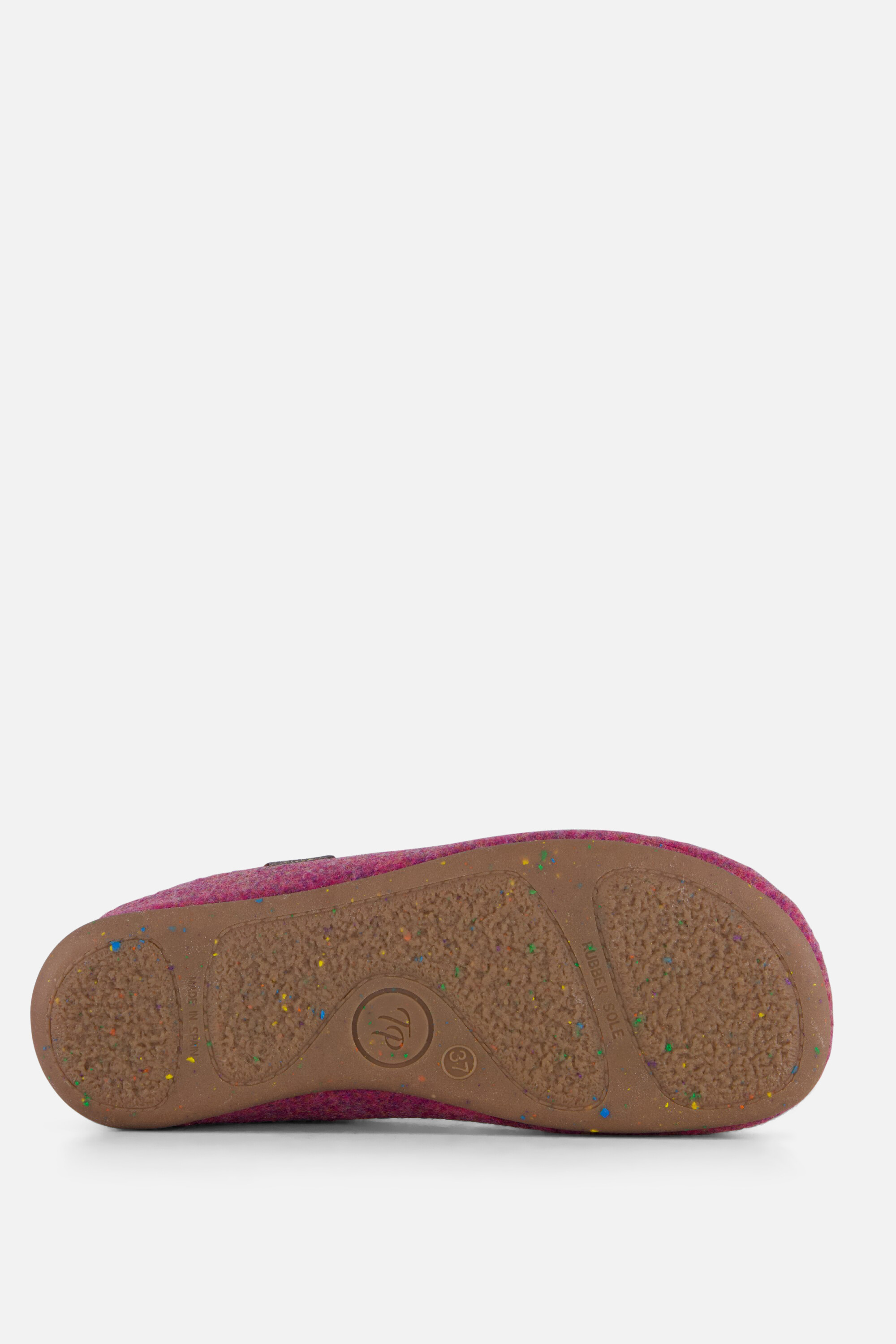 Toni Pons Pantoffels Mona roze Vilt afbeelding 2
