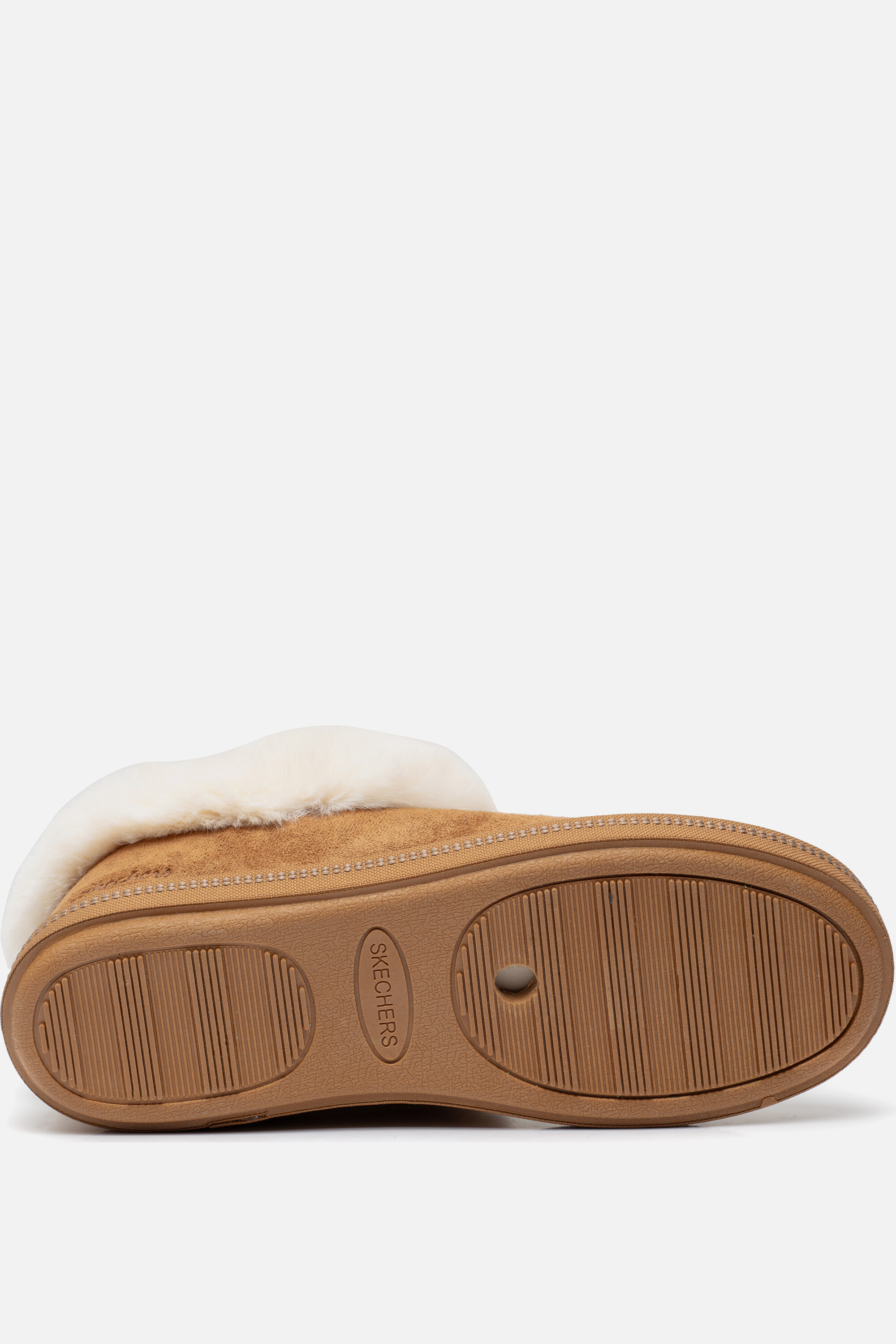 Cozy Campfire Pantoffels cognac Suede afbeelding 3