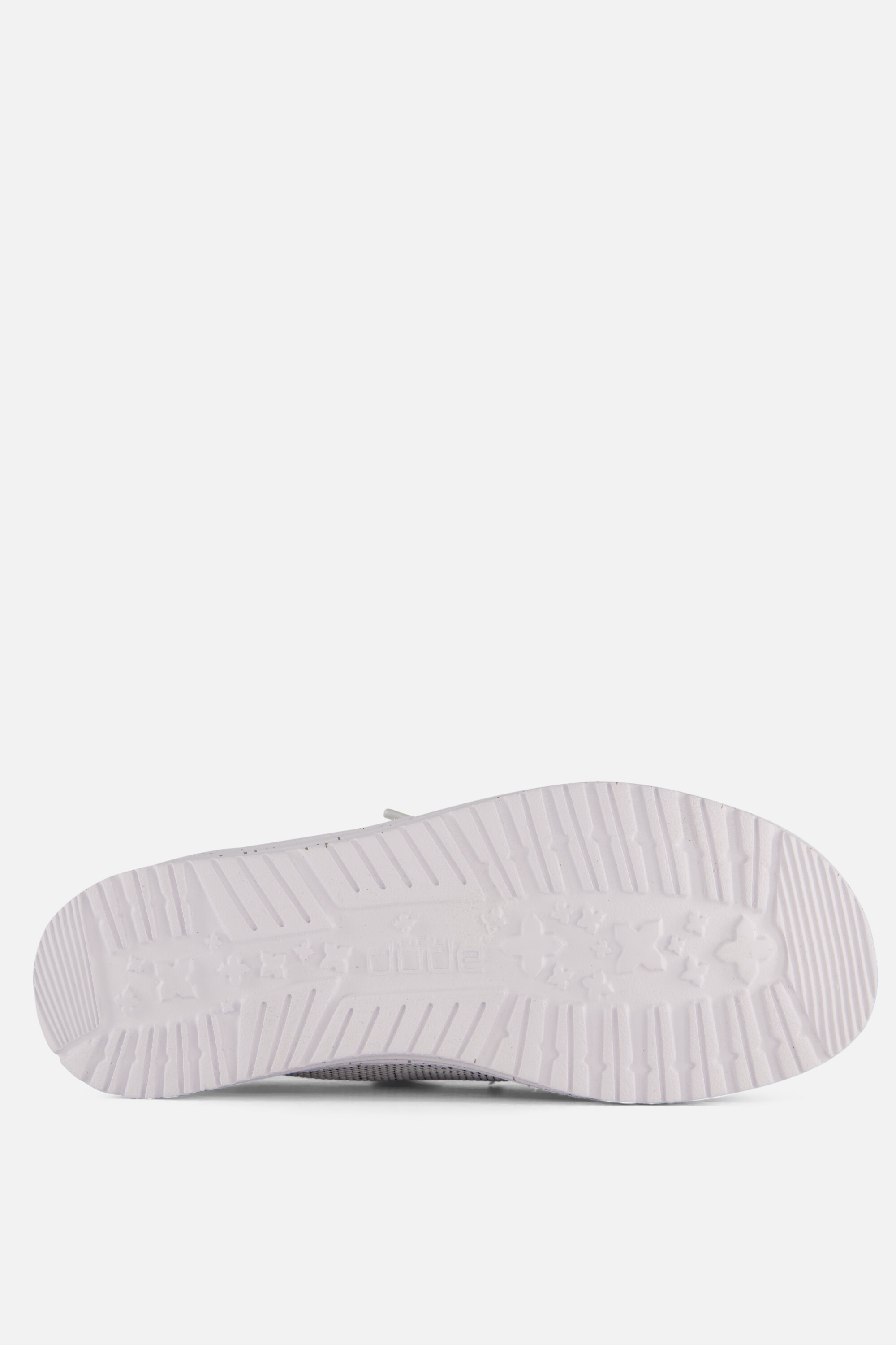 HEYDUDE Wendy Sox Instappers grijs Canvas afbeelding 3