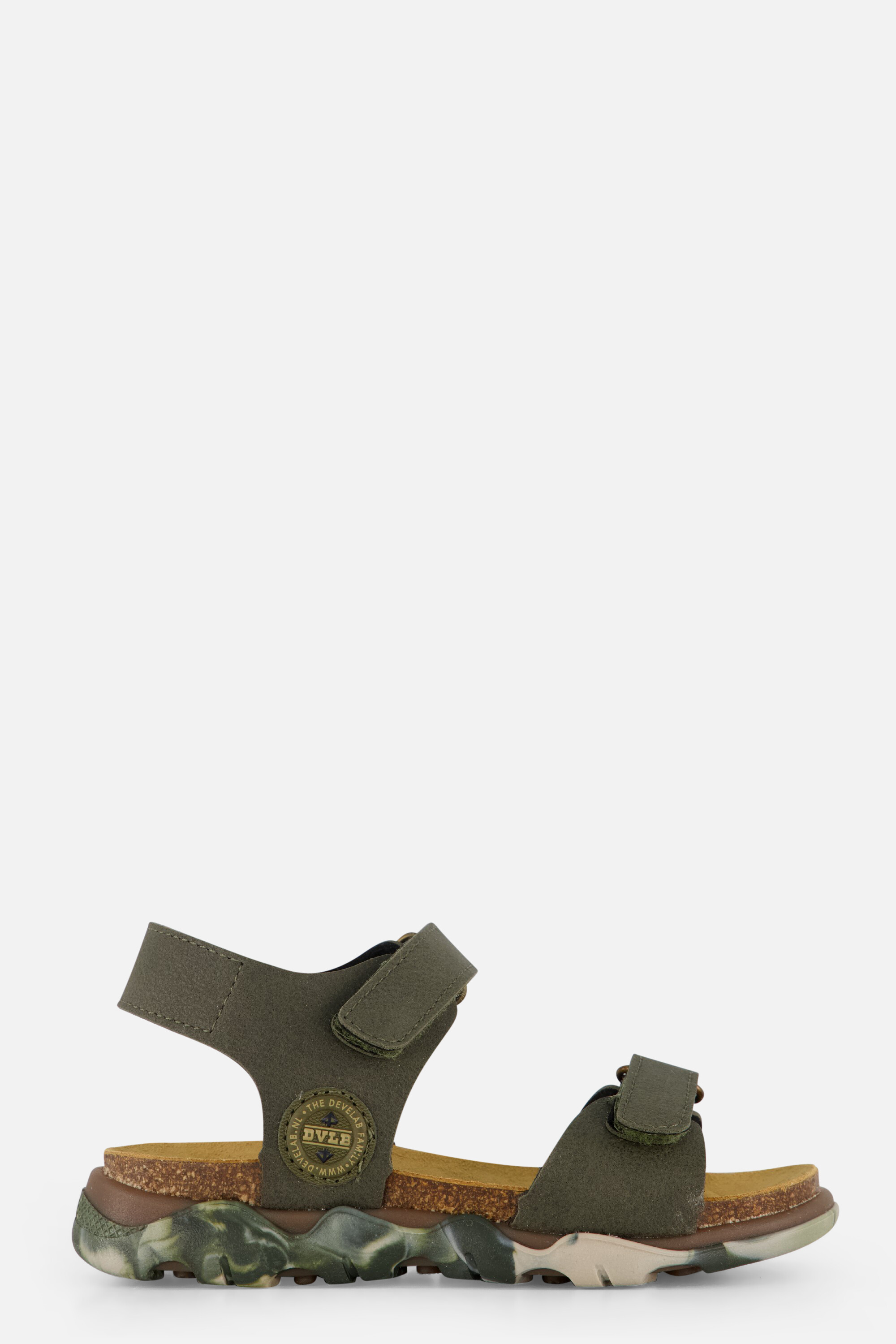 Develab Sandalen groen Imitatieleer afbeelding 4