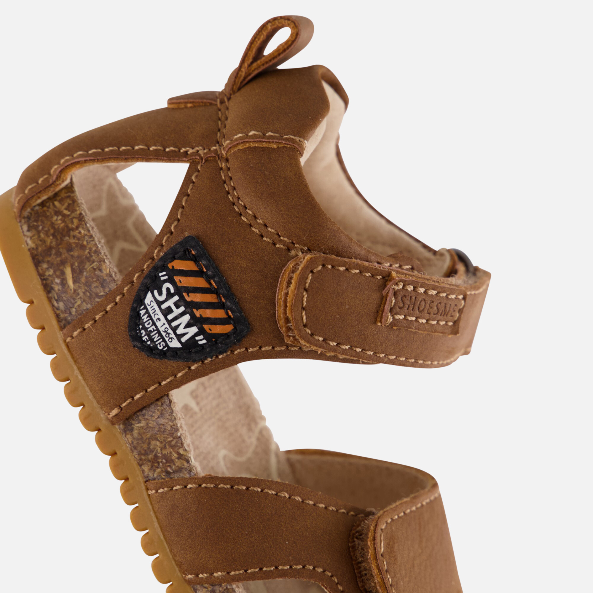 Shoesme Bio Sandalen bruin Leer afbeelding 4