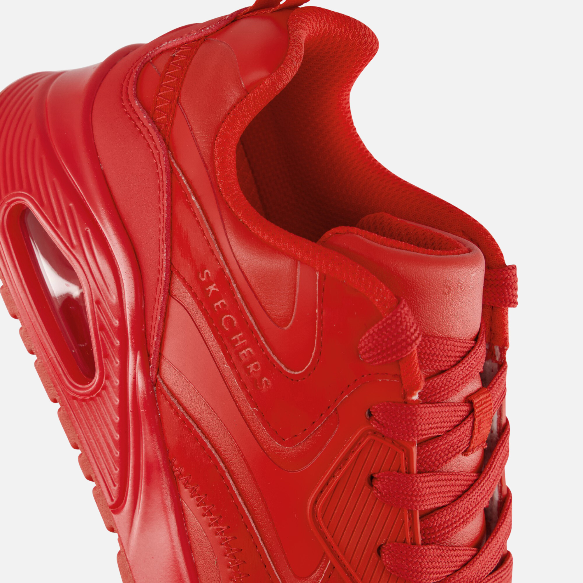 Skechers Uno Gen1 Sneakers rood Synthetisch afbeelding 4