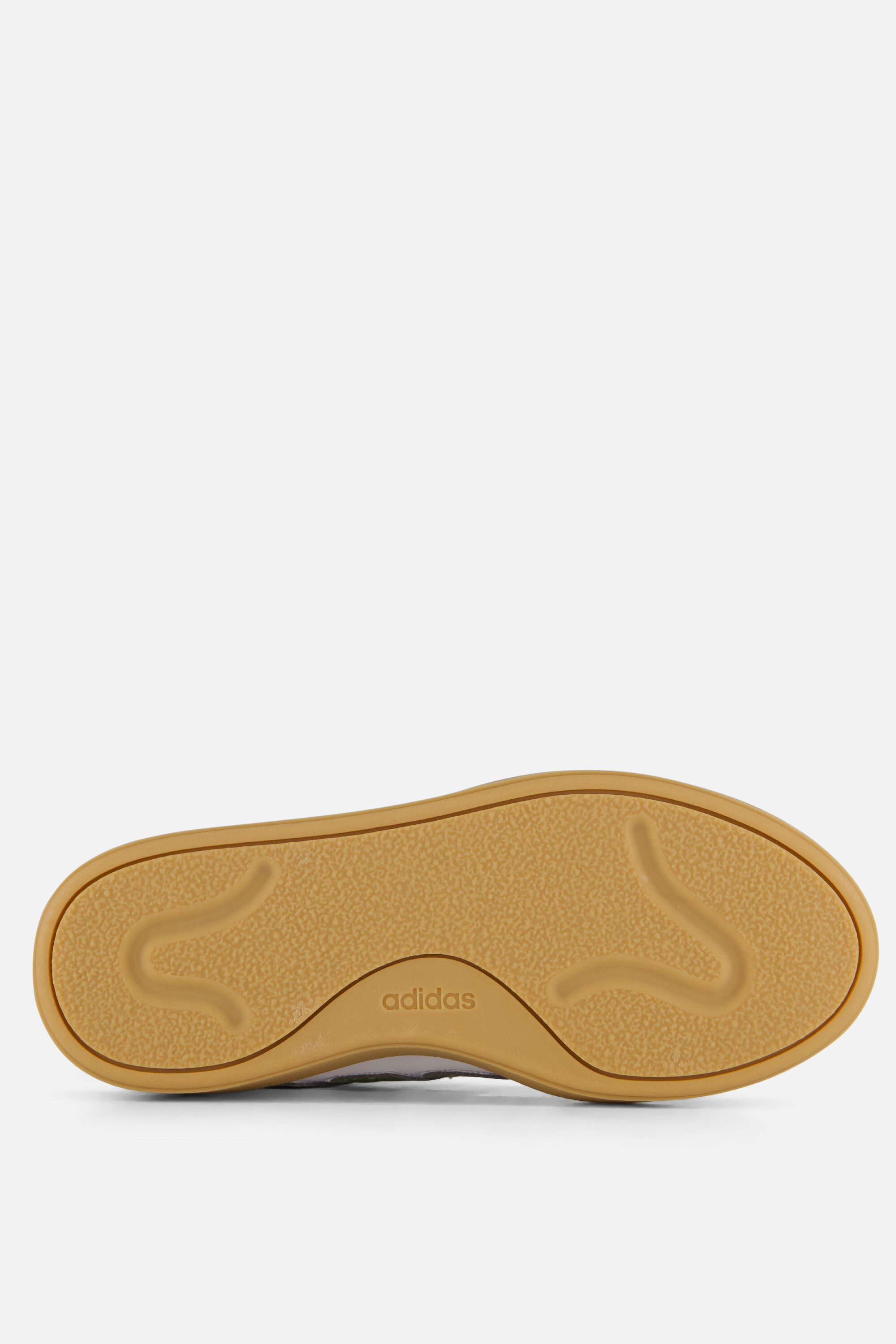 Adidas Courtblock Sneakers wit Imiatieleer afbeelding 3