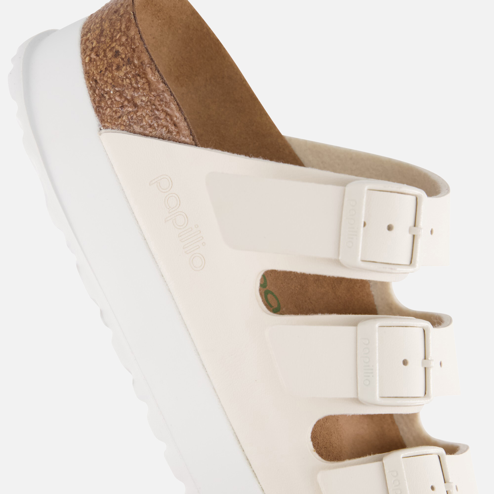 Papillio Birkenstock Florida Slippers wit afbeelding 3