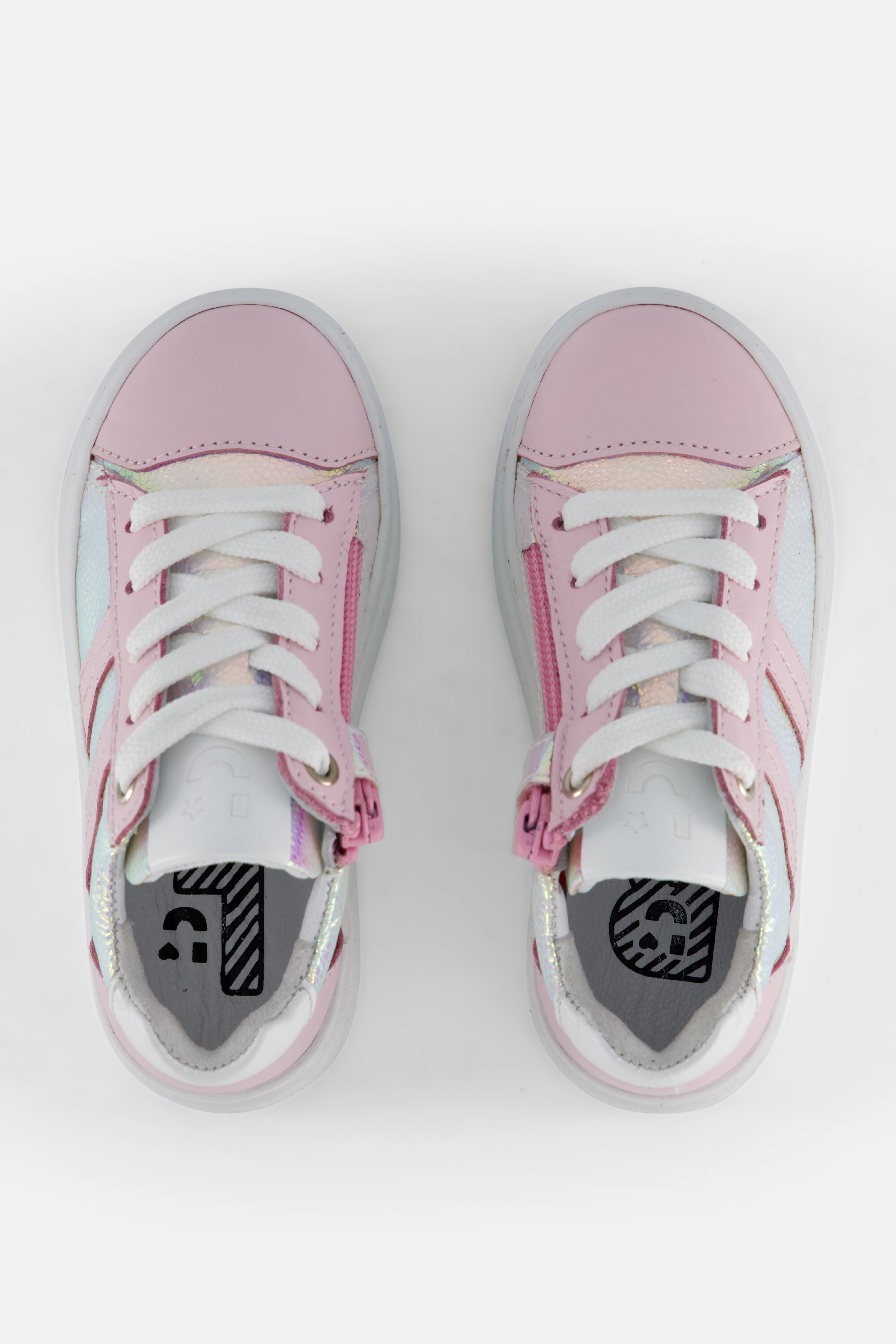 Muyters Petrolio Sneakers roze Leer afbeelding 2