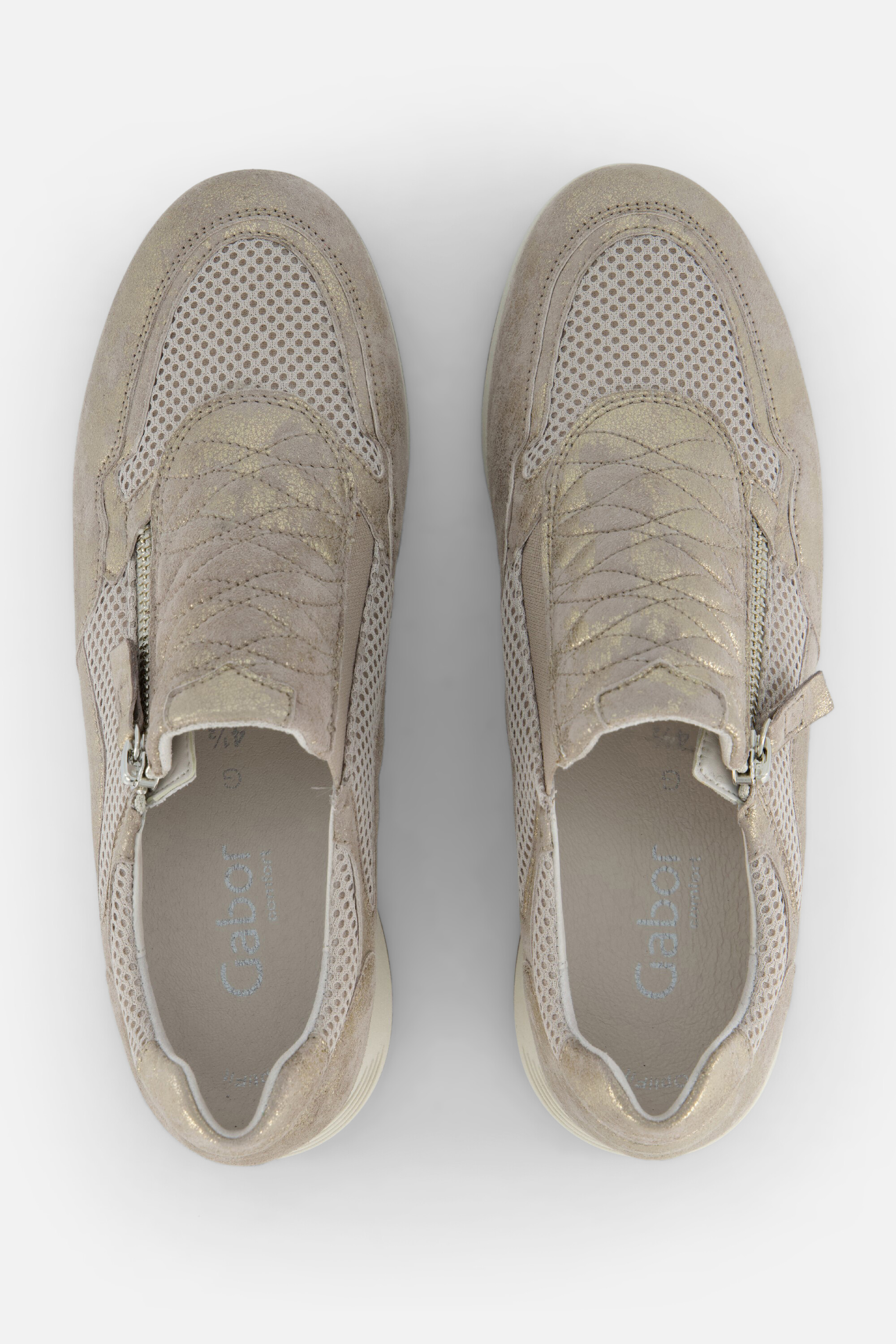 Gabor Instappers beige Leer afbeelding 2