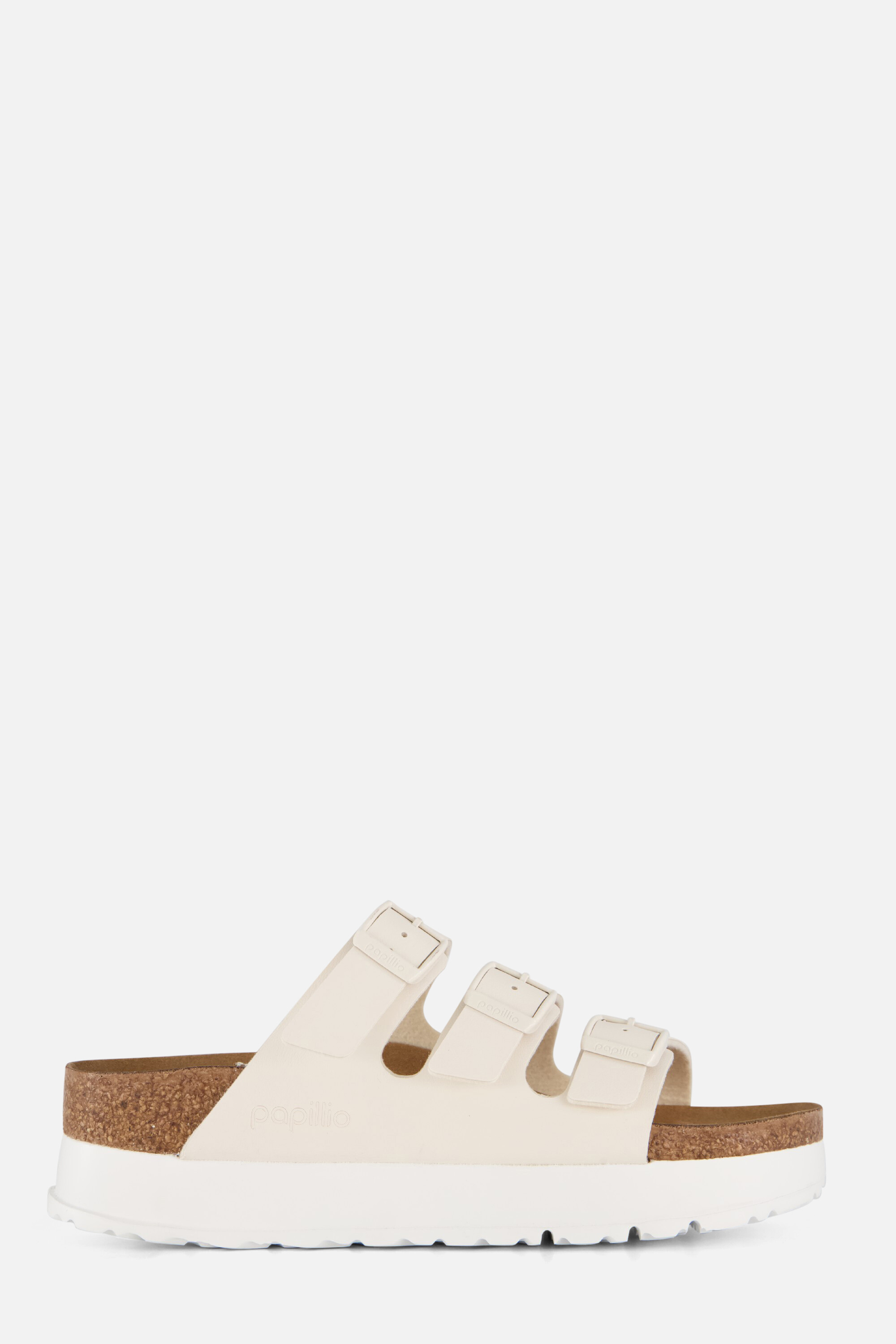 Papillio Birkenstock Florida Slippers wit afbeelding 4