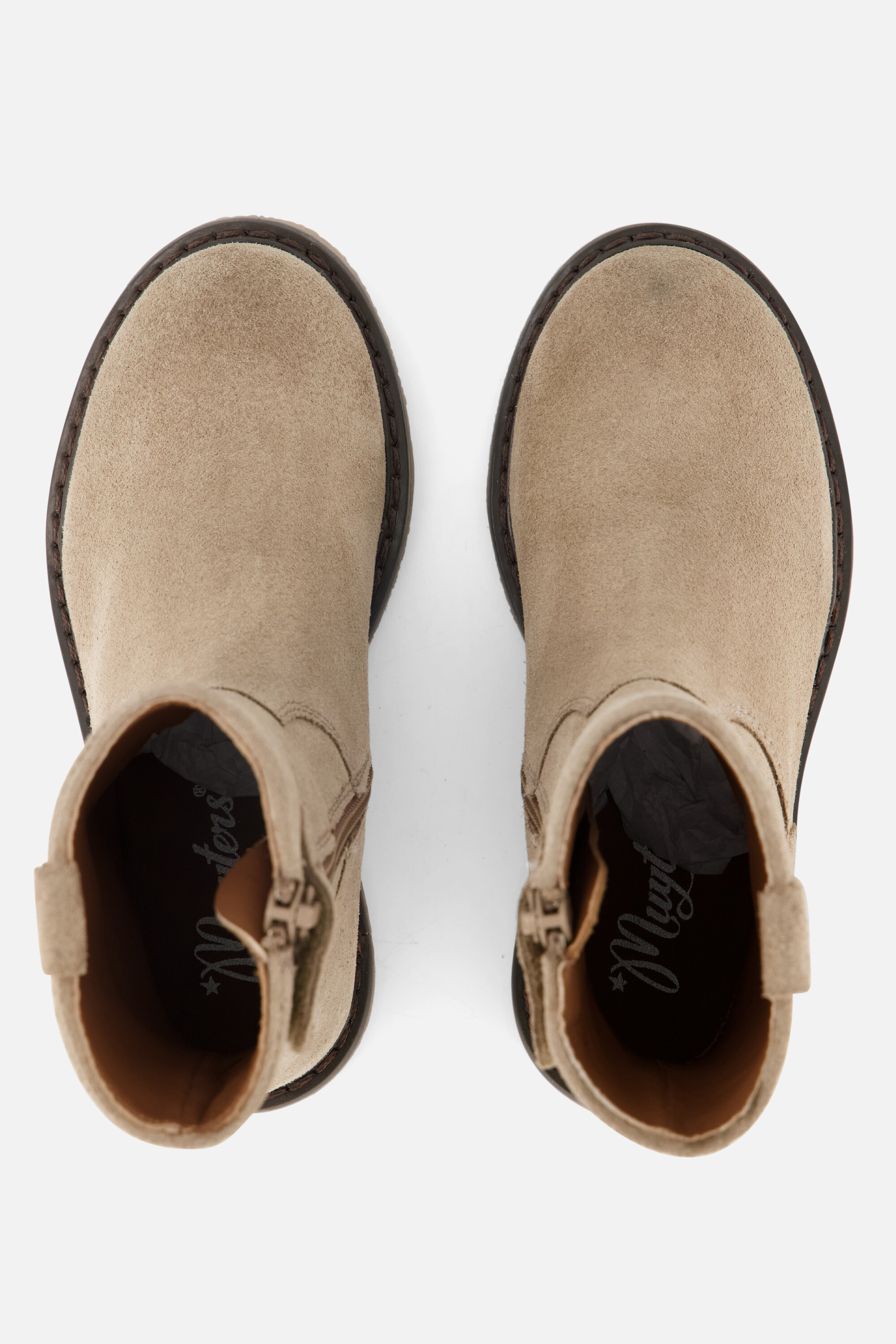 Muyters Laarzen taupe Suede afbeelding 2
