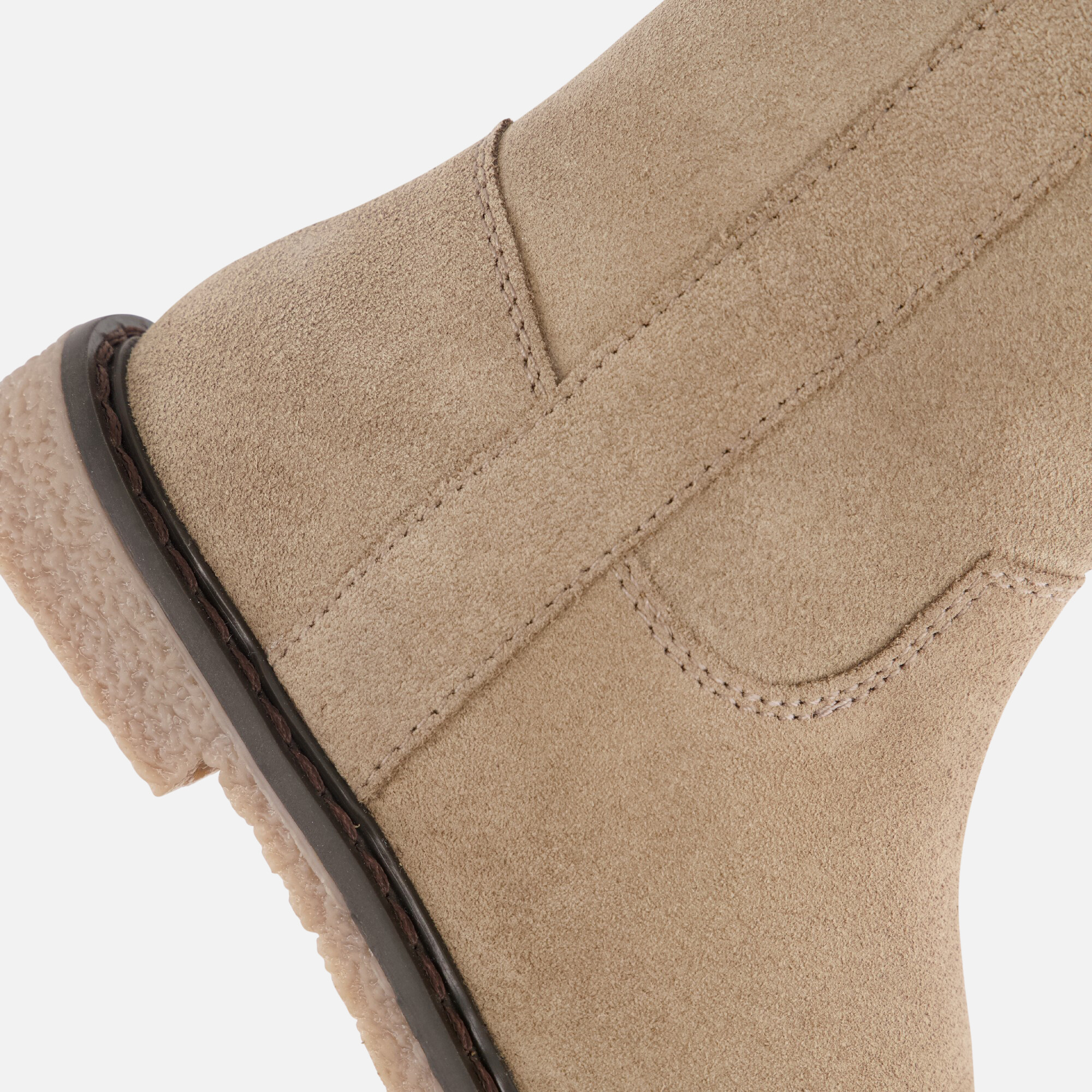 Muyters Laarzen taupe Suede afbeelding 4
