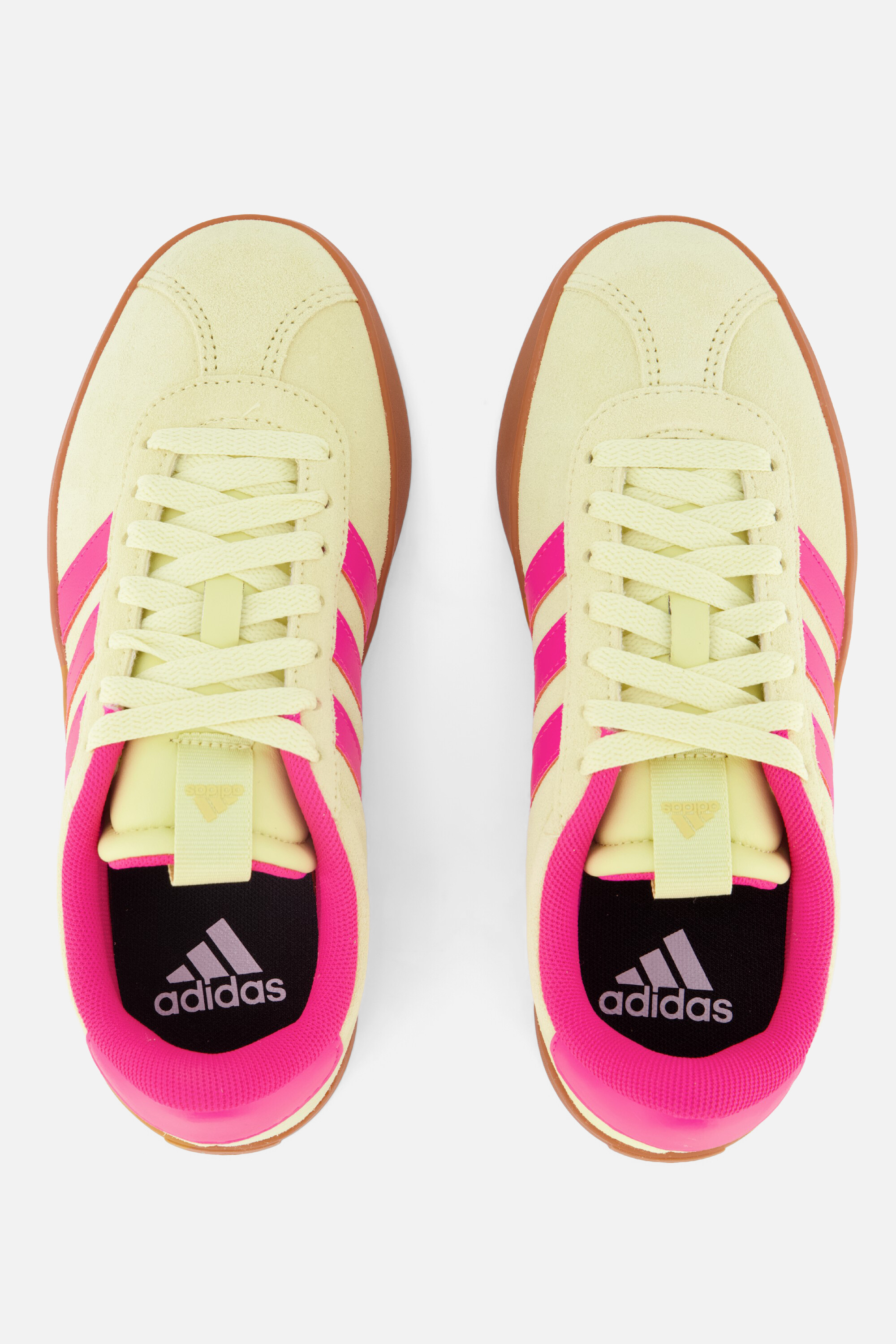 Adidas VL Court 3.0 Sneakers geel Synthetisch afbeelding 2
