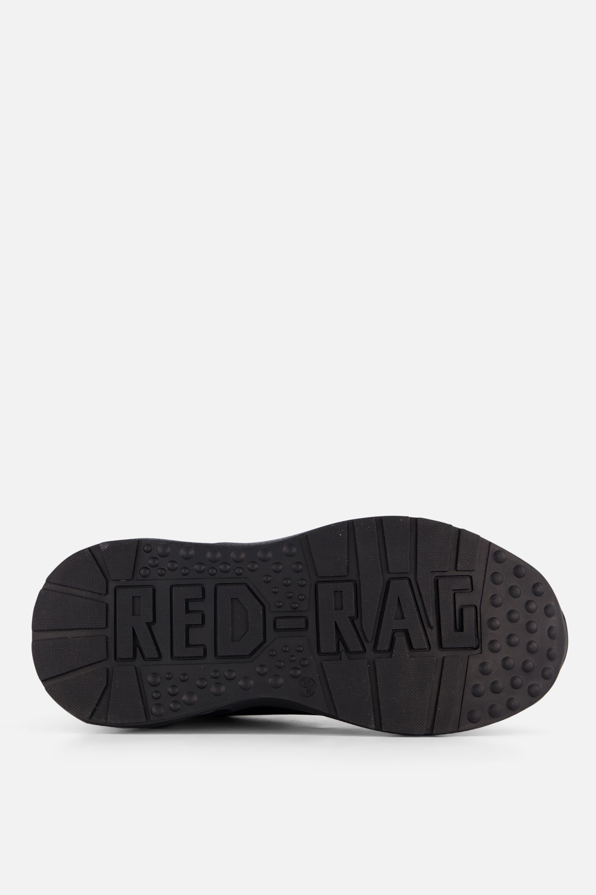 Red-Rag Sneakers zwart Textiel afbeelding 3