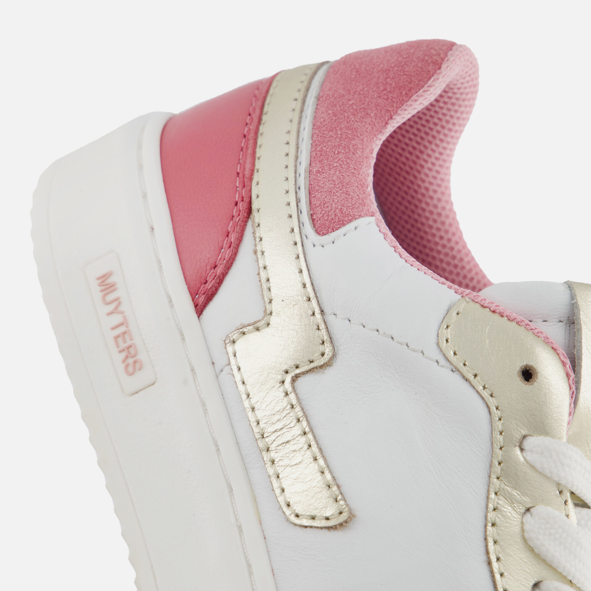 Muyters Sneakers roze Leer afbeelding 4