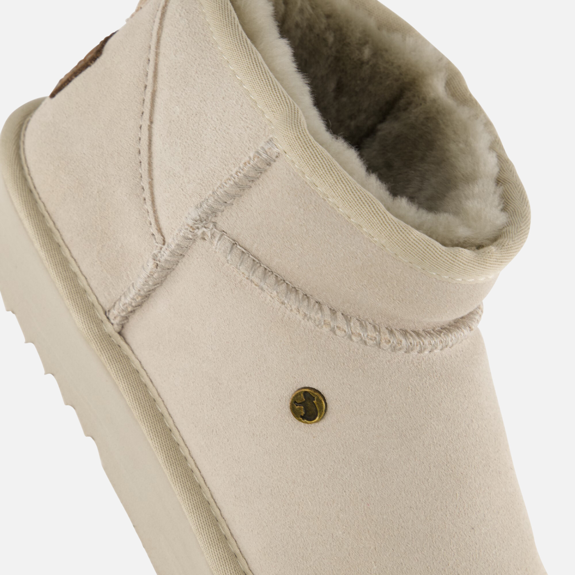 Warmbat Durack Gevoerde boots grijs Suede afbeelding 4