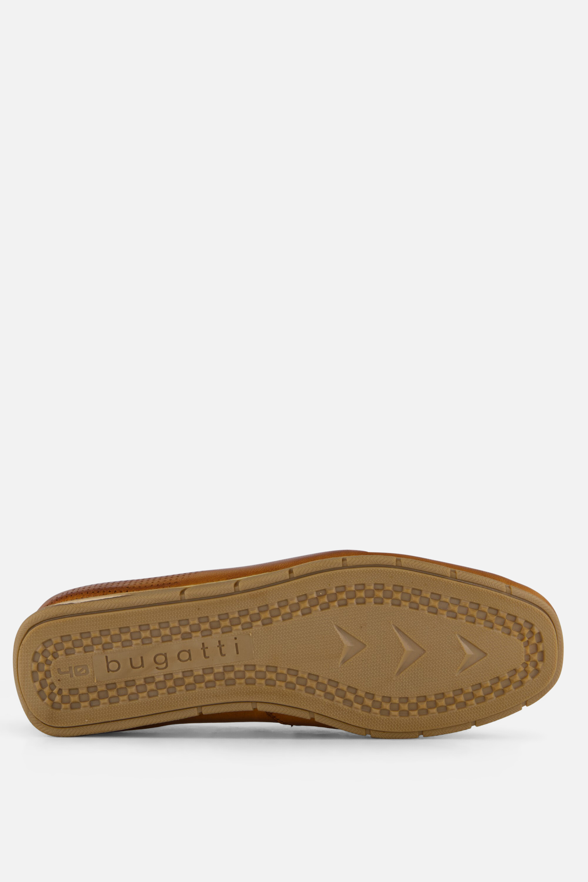 Bugatti Chesley Instappers cognac Leer afbeelding 3