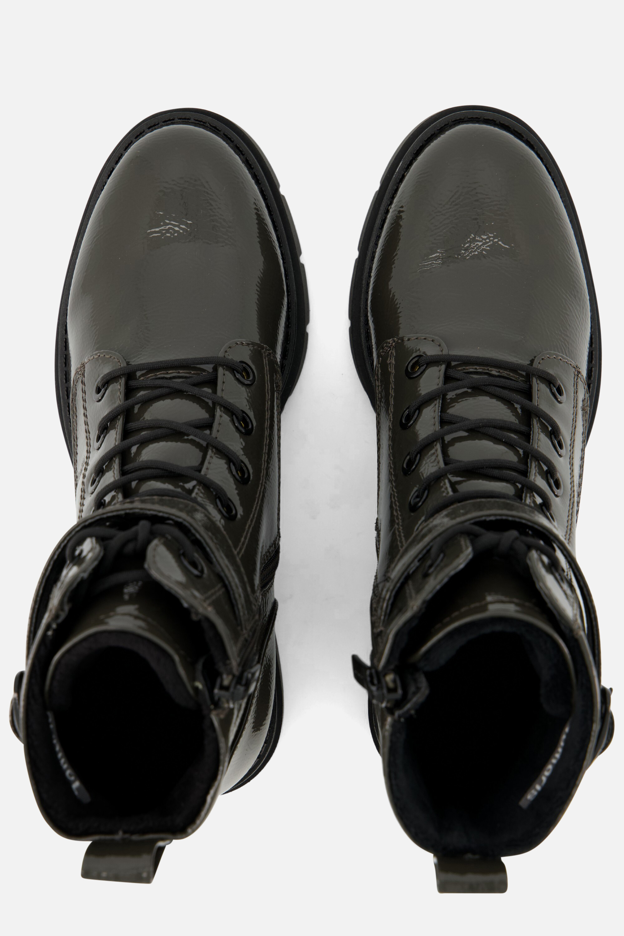 Tamaris Veterboots groen Lak afbeelding 2