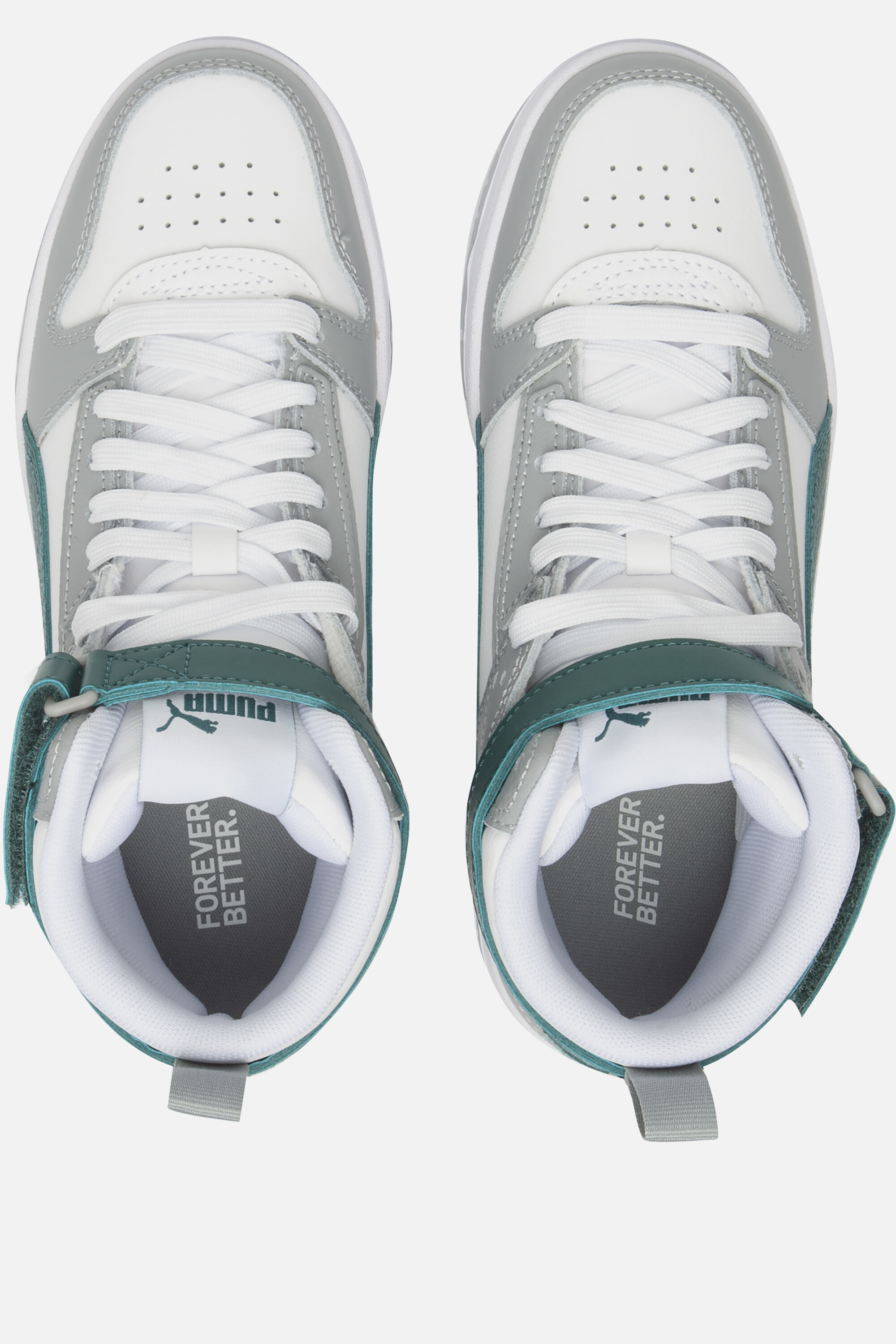 Puma RBD Game Sneakers wit Imitatieleer afbeelding 2