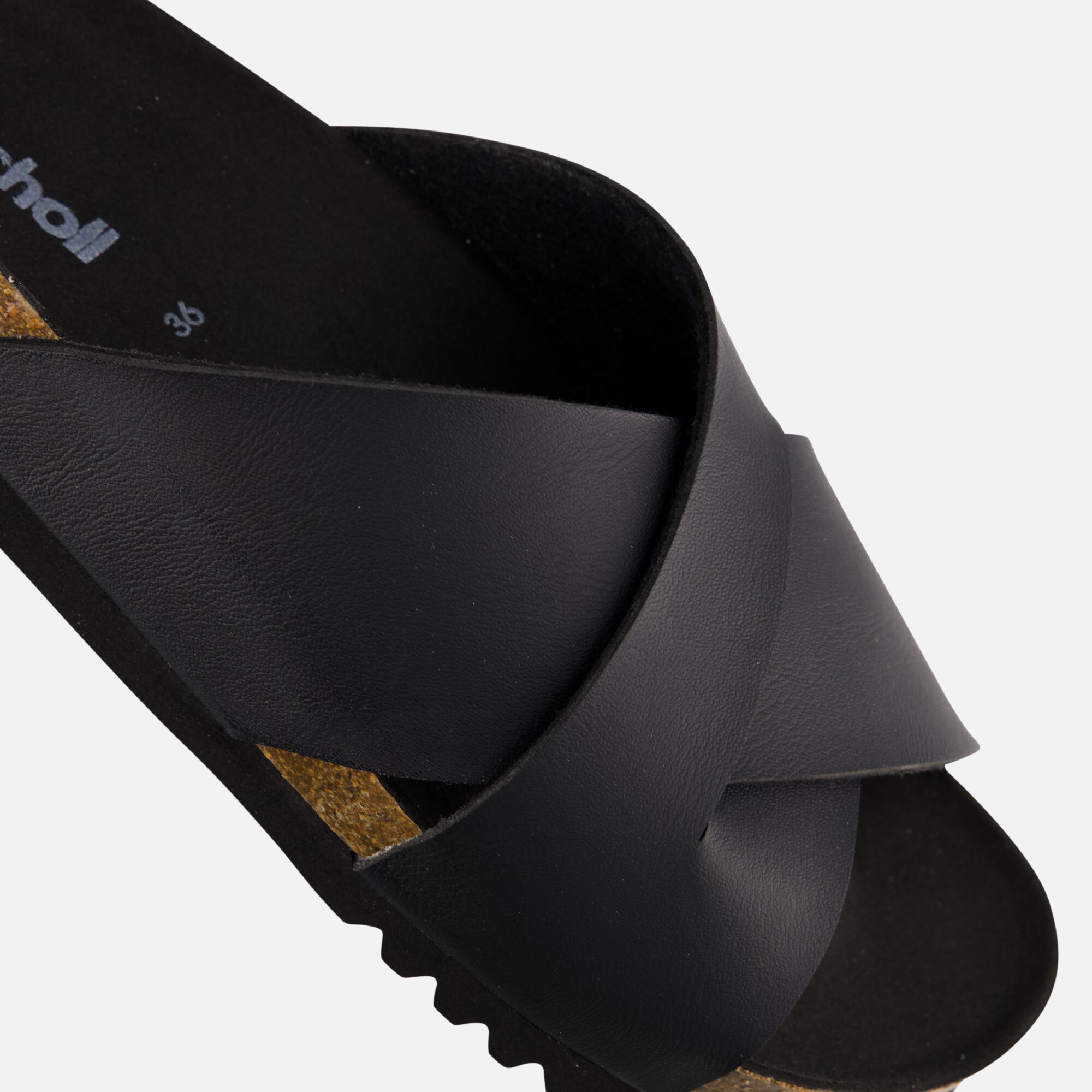 Scholl Vivian Slippers zwart Synthetisch afbeelding 3