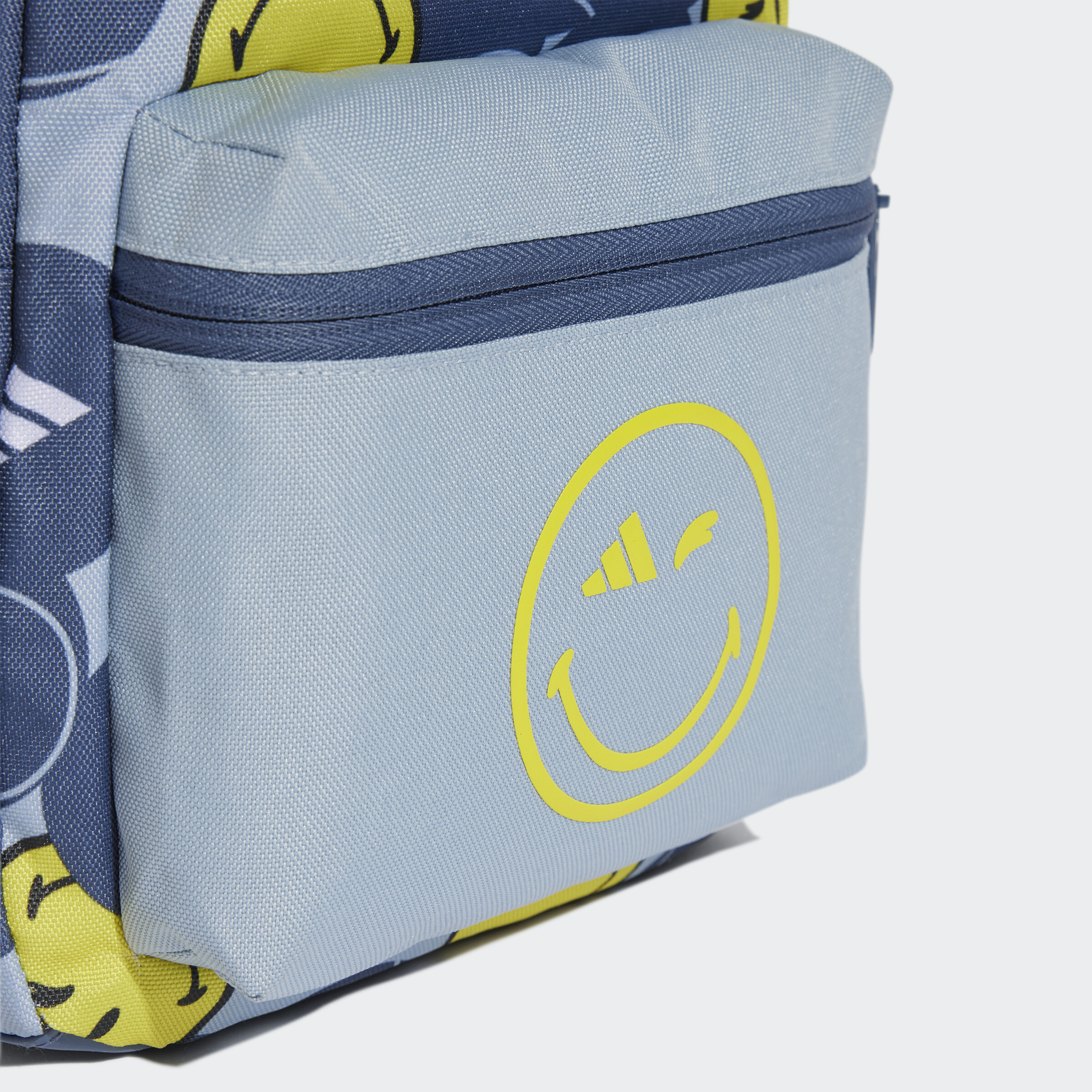 Adidas Smiley Rugzak blauw Textiel afbeelding 2