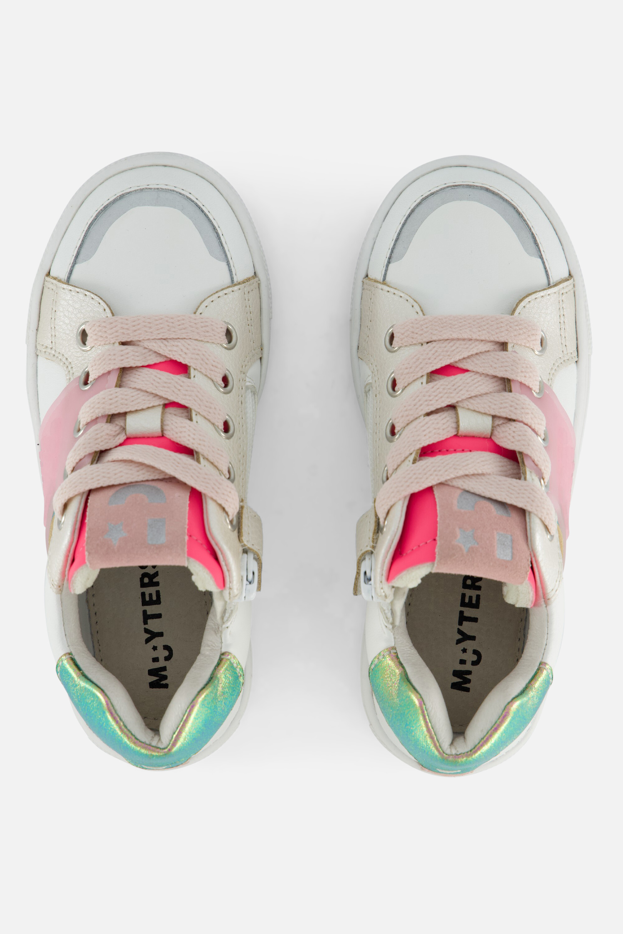 Muyters Sneakers wit Leer afbeelding 2